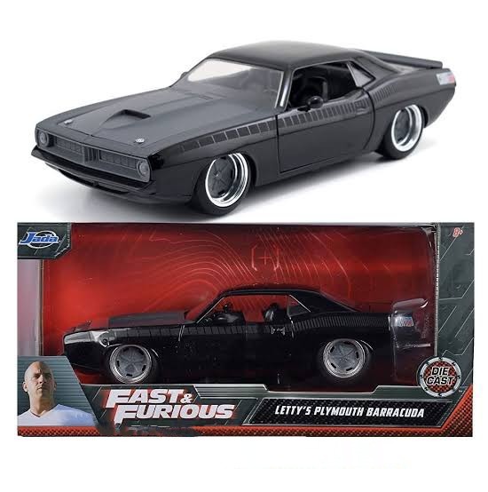 ماکت ماشین جادا سریع وخشن Plymouth barracuda