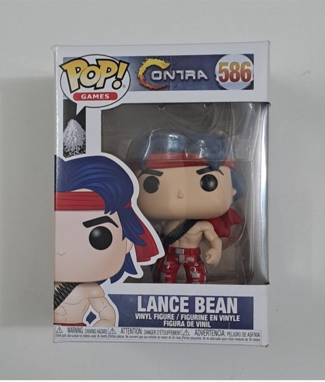 فانکو پاپ بازی کنترا contra شخصیت lance bean