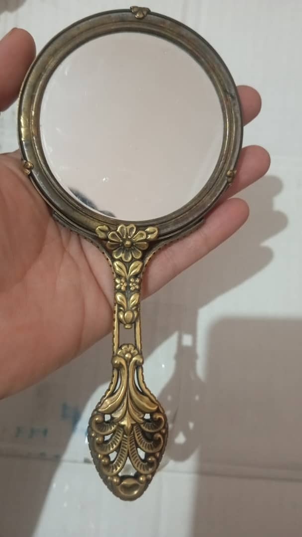 آینه دسته داربرنز  آنتیک اصل نروژ