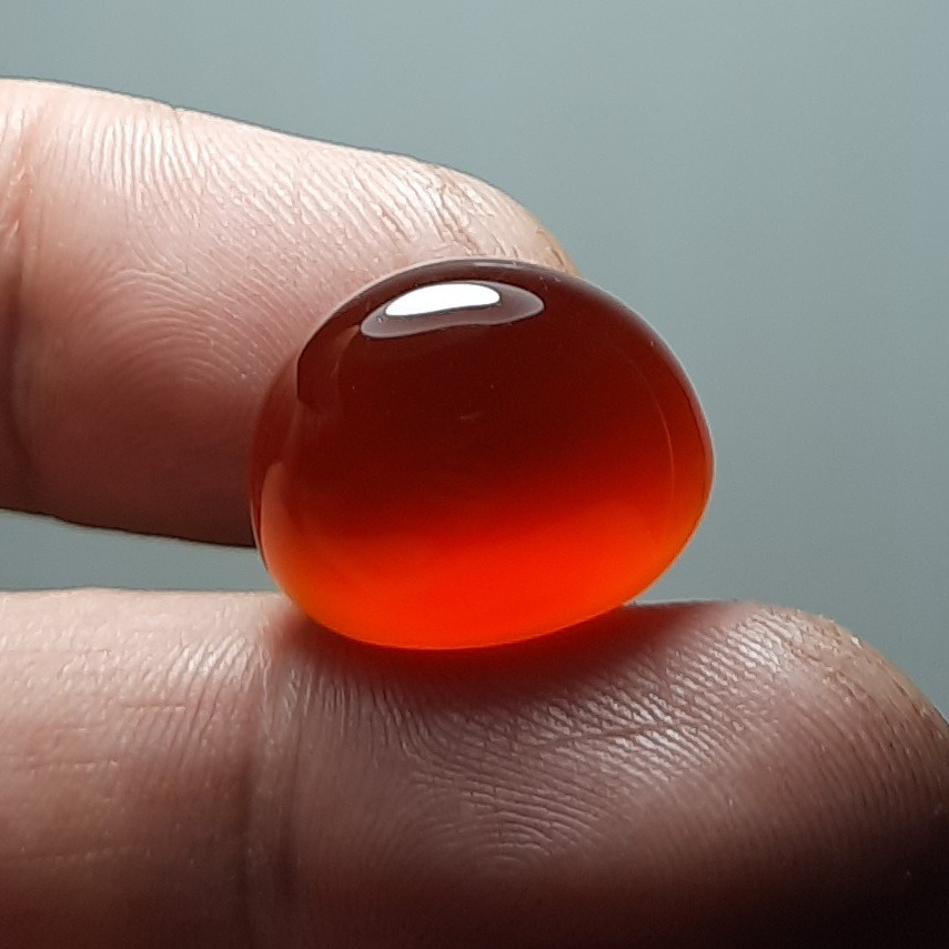 عقیق پرتقالی خوشرنگ آبدار اصل معدنی خراسان