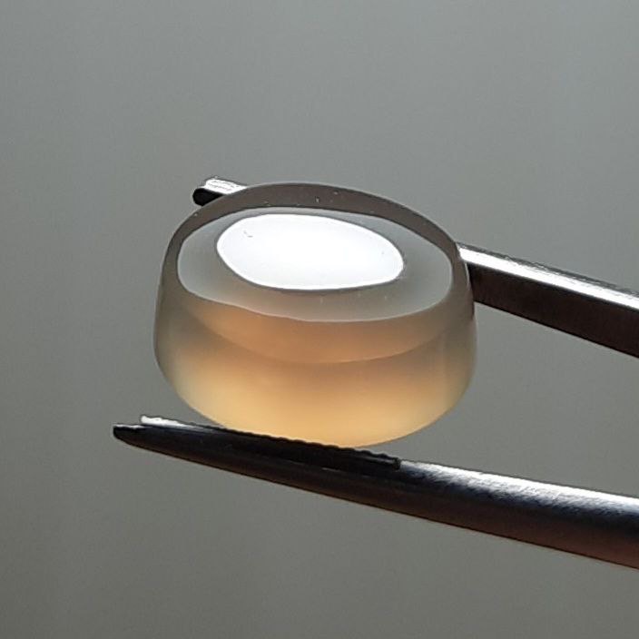 عقیق دخانی ( دودی ) آبدار طبیعی یمن بدون بهسازی