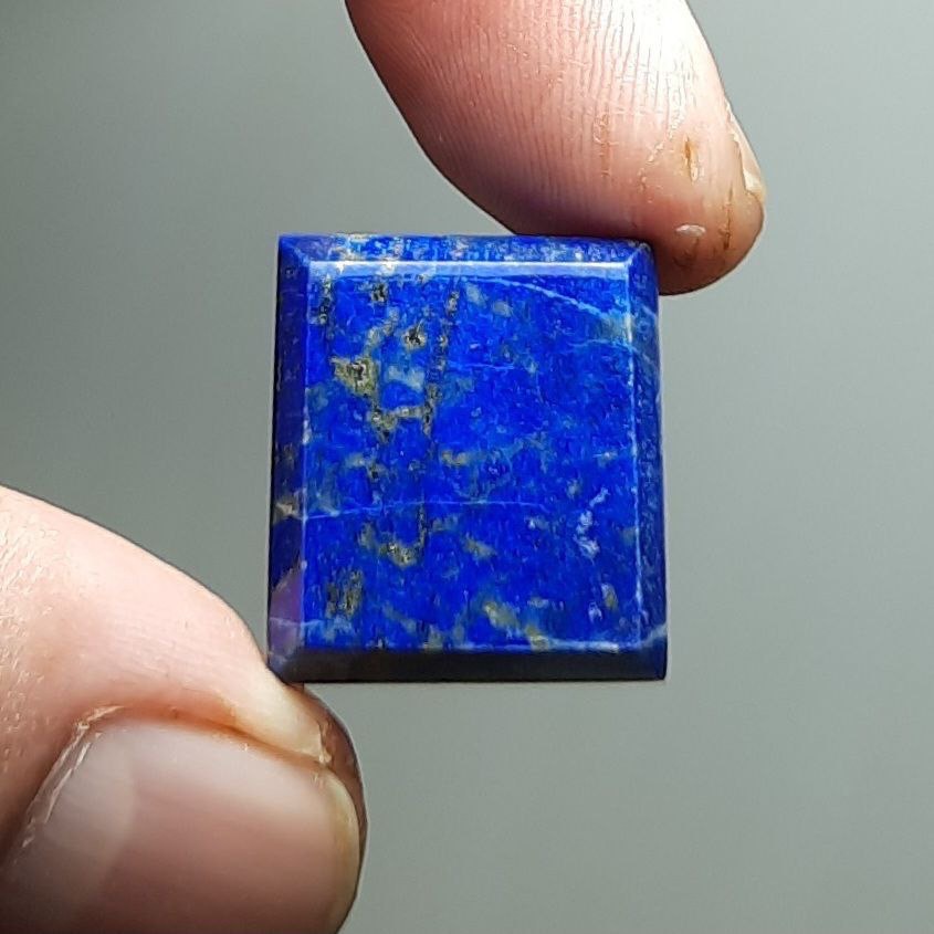 لاجورد الماس تراش اصل معدنی افغان با رنگ طبیعی