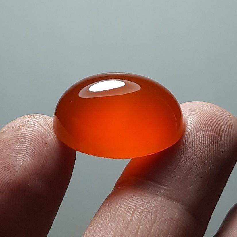 عقیق پرتقالی غولپیکر خوشرنگ آبدار اصل معدنی خراسان