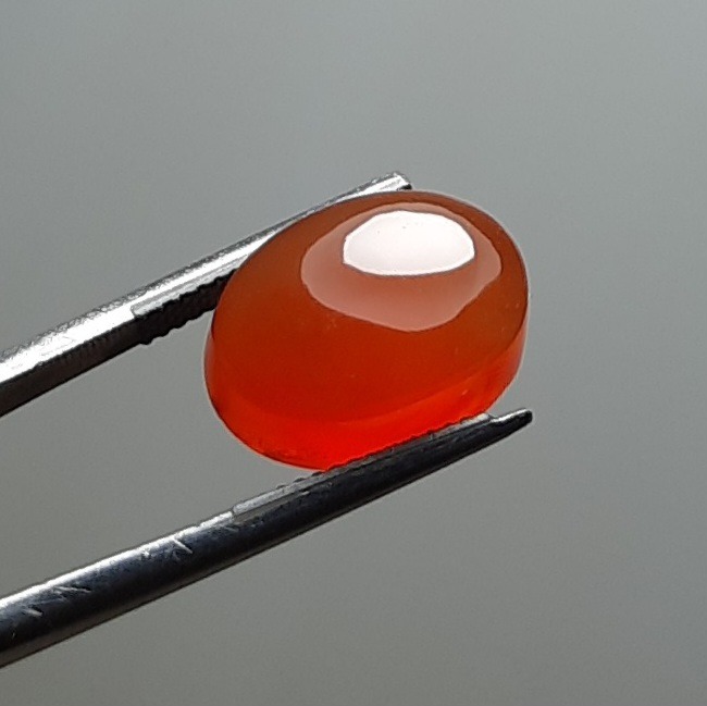 عقیق پرتقالی خوشرنگ آبدار طبیعی اصل یمن