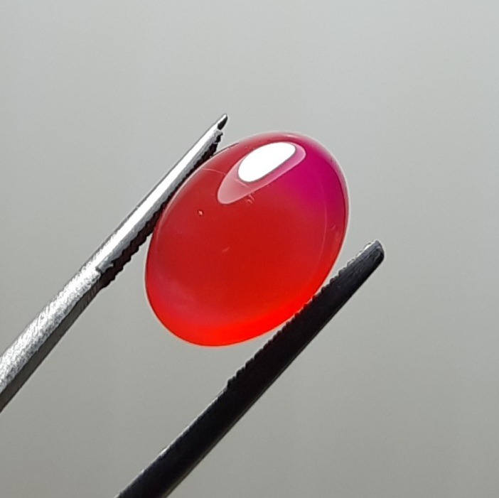 عقیق سرخابی خوشرنگ اصل معدنی