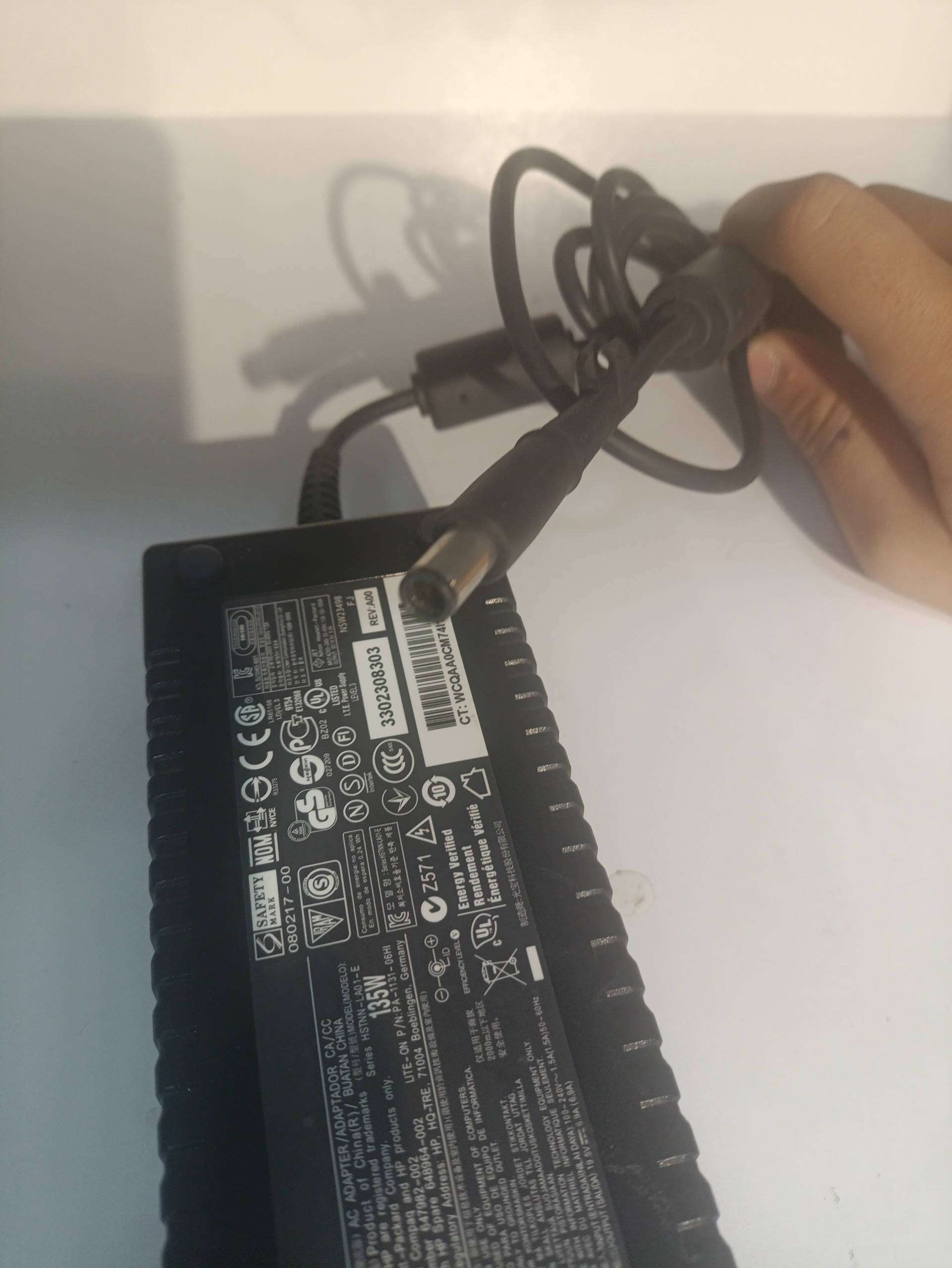 شارژر لپ تاپ اچ پی (19.5v 6.9a)