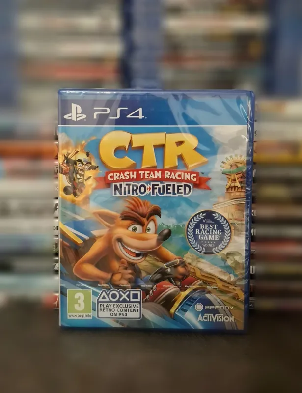 بازی Crash Team Racing Ps4 آکبند پلمپ