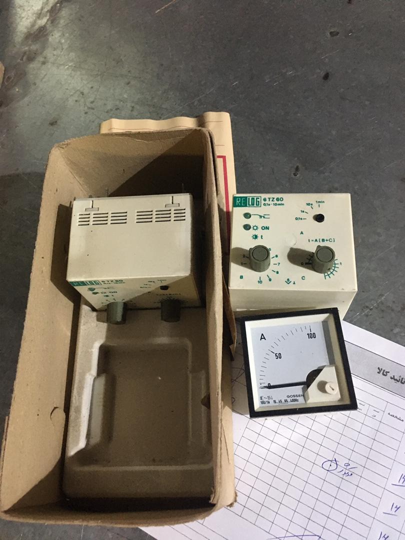 تایمر و آمپر صنعتی اصل آلمان