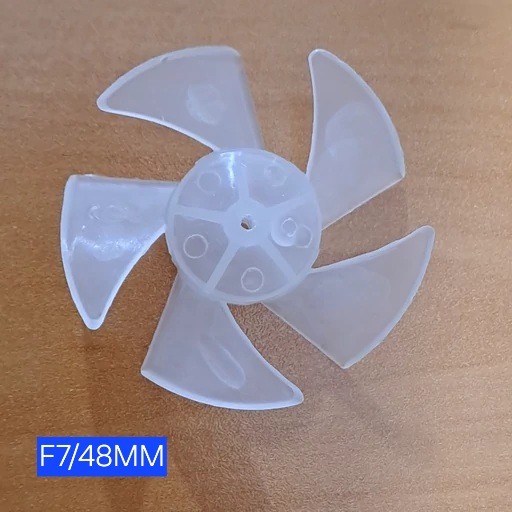 پروانه سشوار موتور سبک 5 پر پلاستیکی(Code F7)