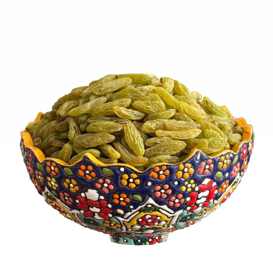 کشمش سبز قلمی لوکس پیکامی یک کیلویی