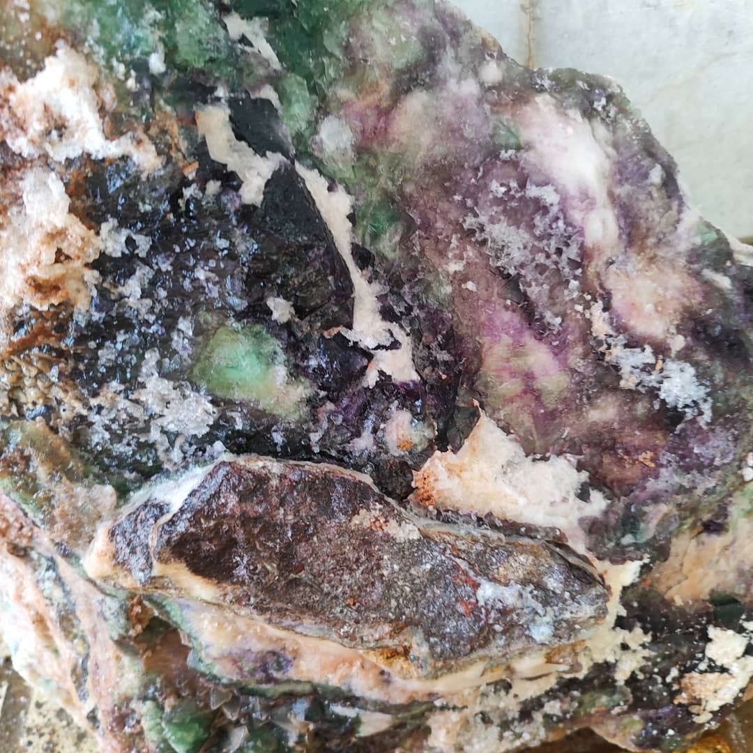 فلورین رنگین کمانی فوق غول آسا 75 کیلو