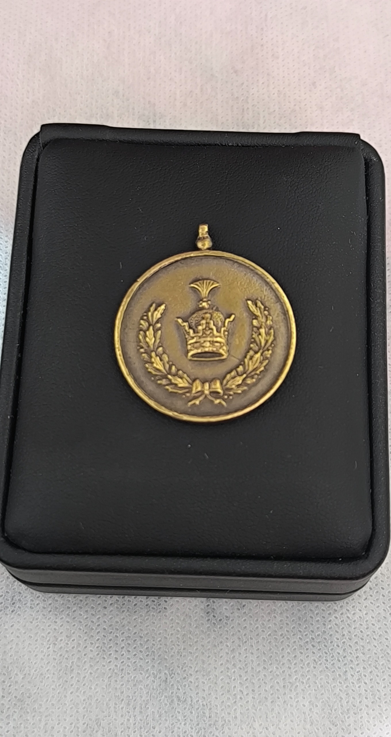 مدال خدمت برنزی رضا شاه اصلی کیفیت فوق العاده