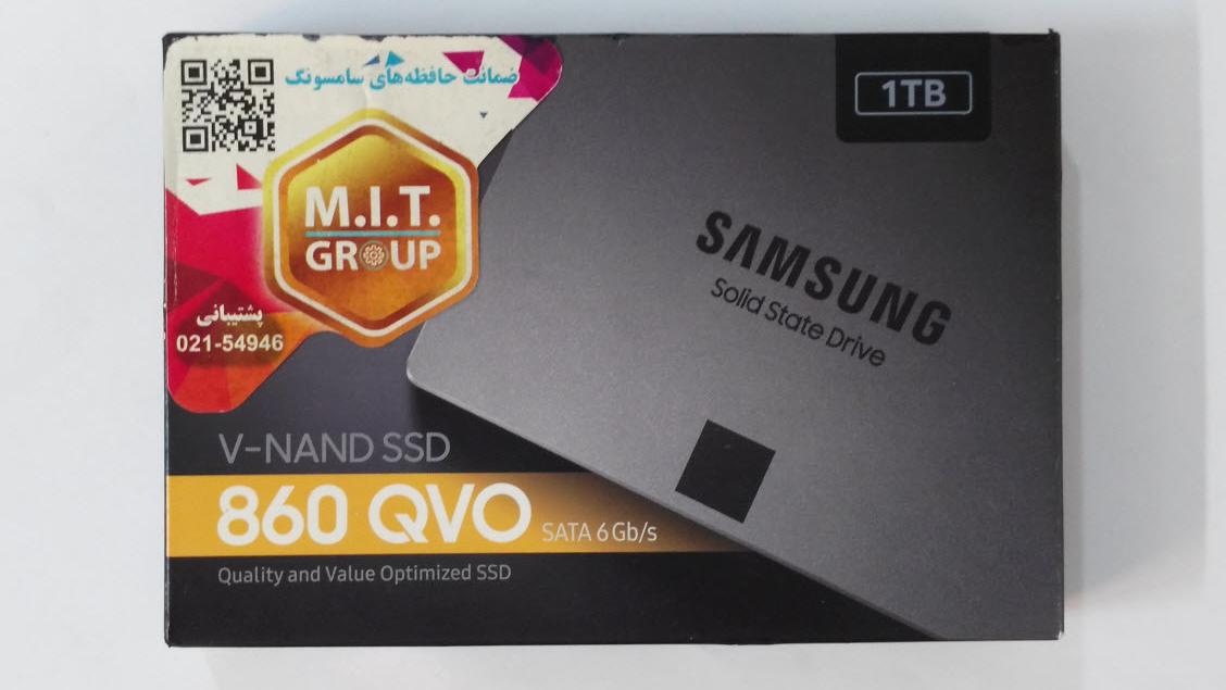 SSD سامسونگ یک ترا  با کارکرد کمتر از 3 روز