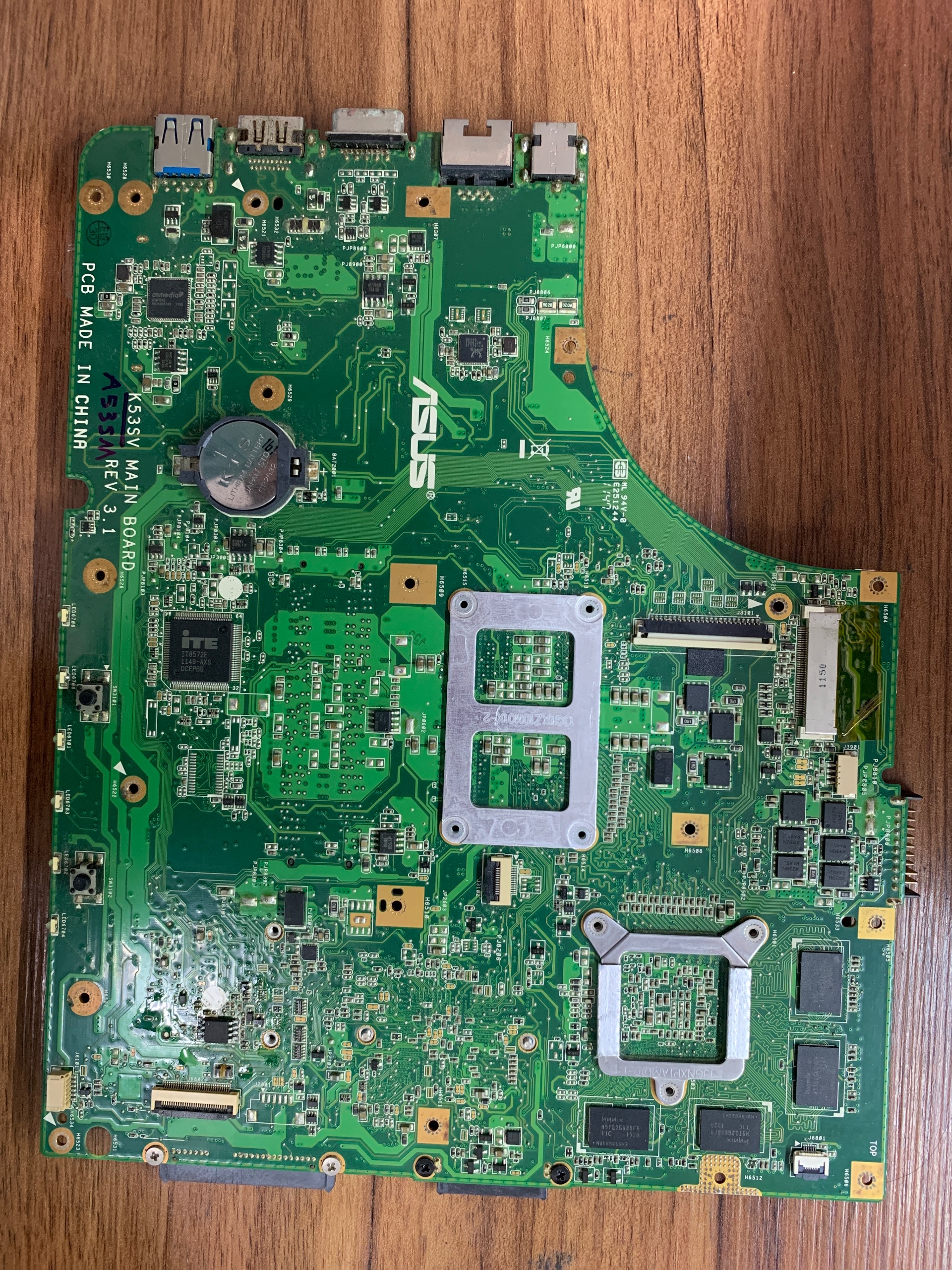 مادربرد لپ تاپ ایسوس A53SM-K53SV