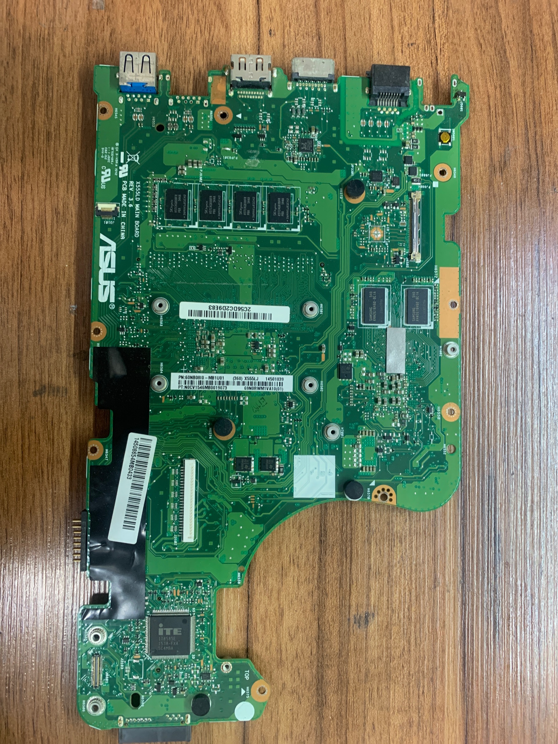 مادربرد ایسوس x555lj