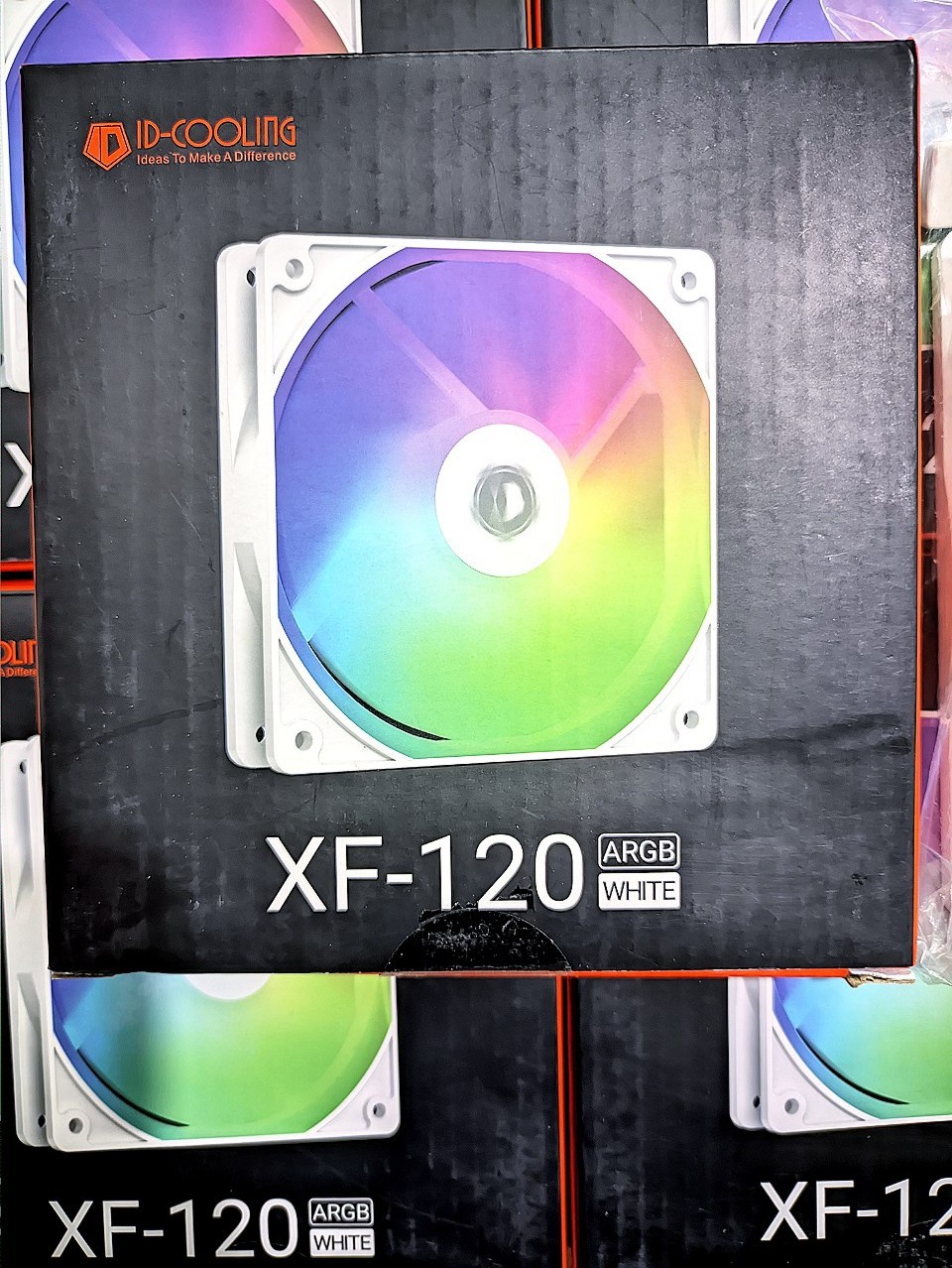 پک 3 عددی فن ID-COOLING XF120 ARGB WH