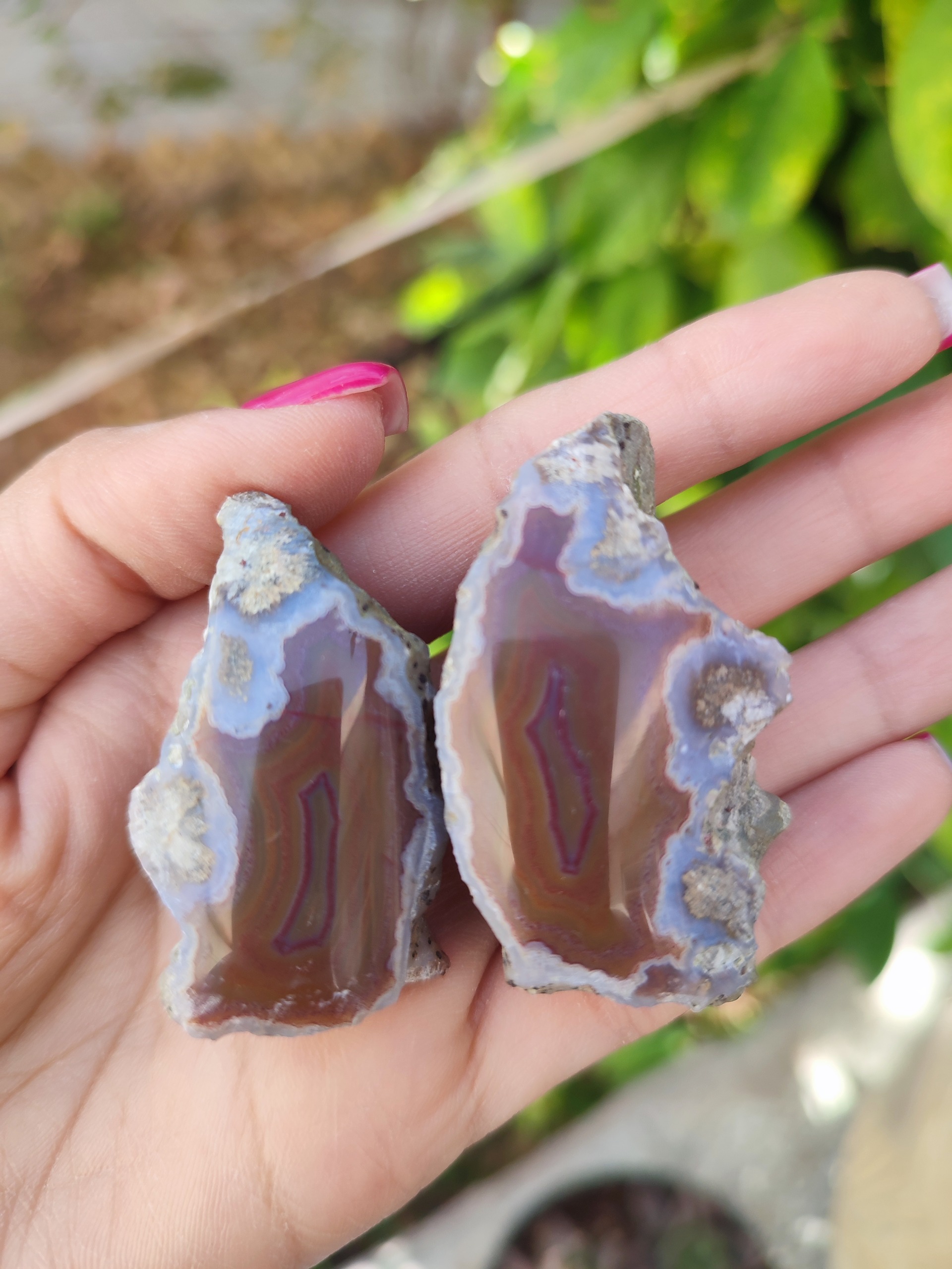 عقیق سلیمانی سرخ پولیش خورده