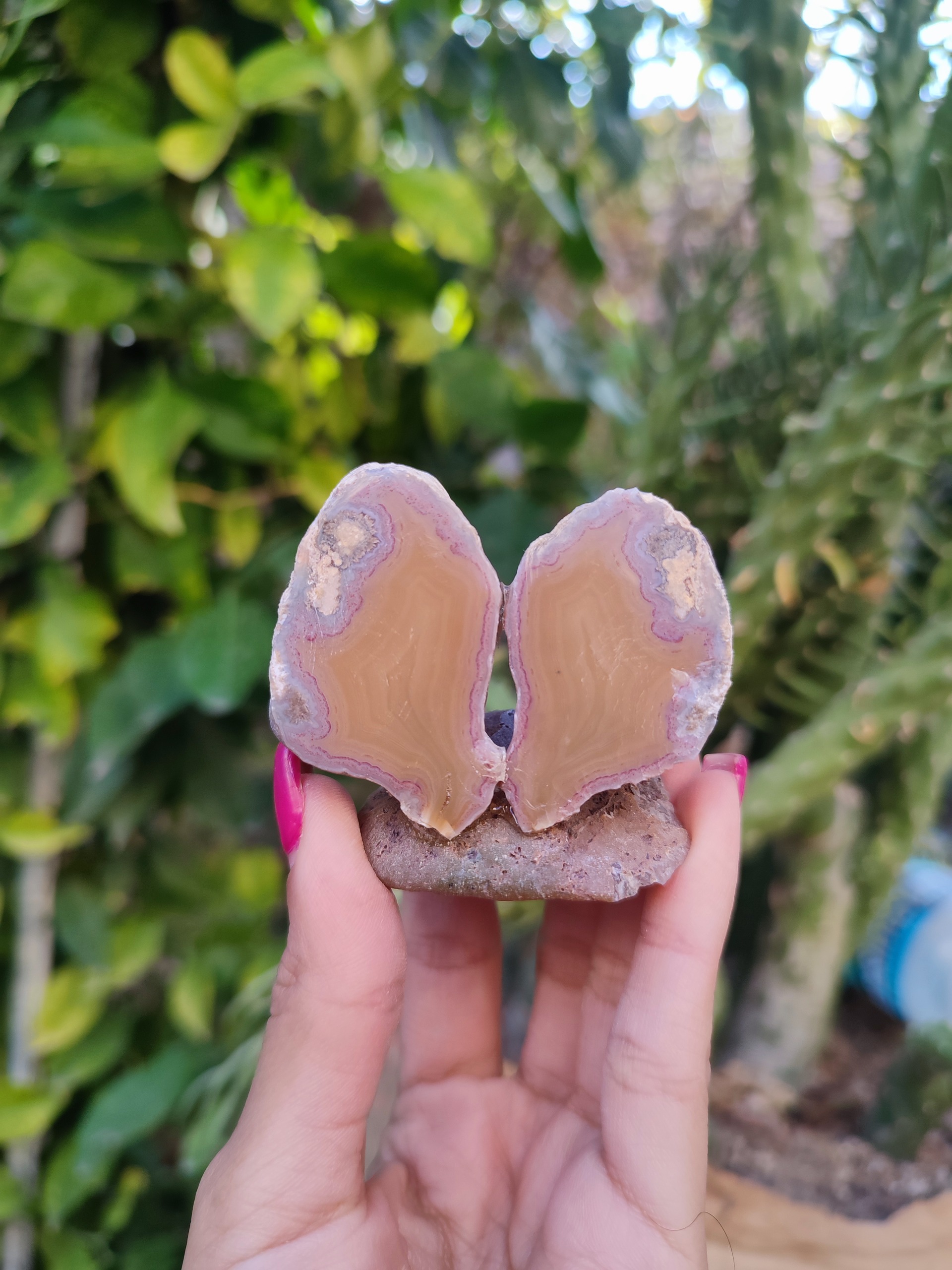 عقیق رنگی پولیش خورده