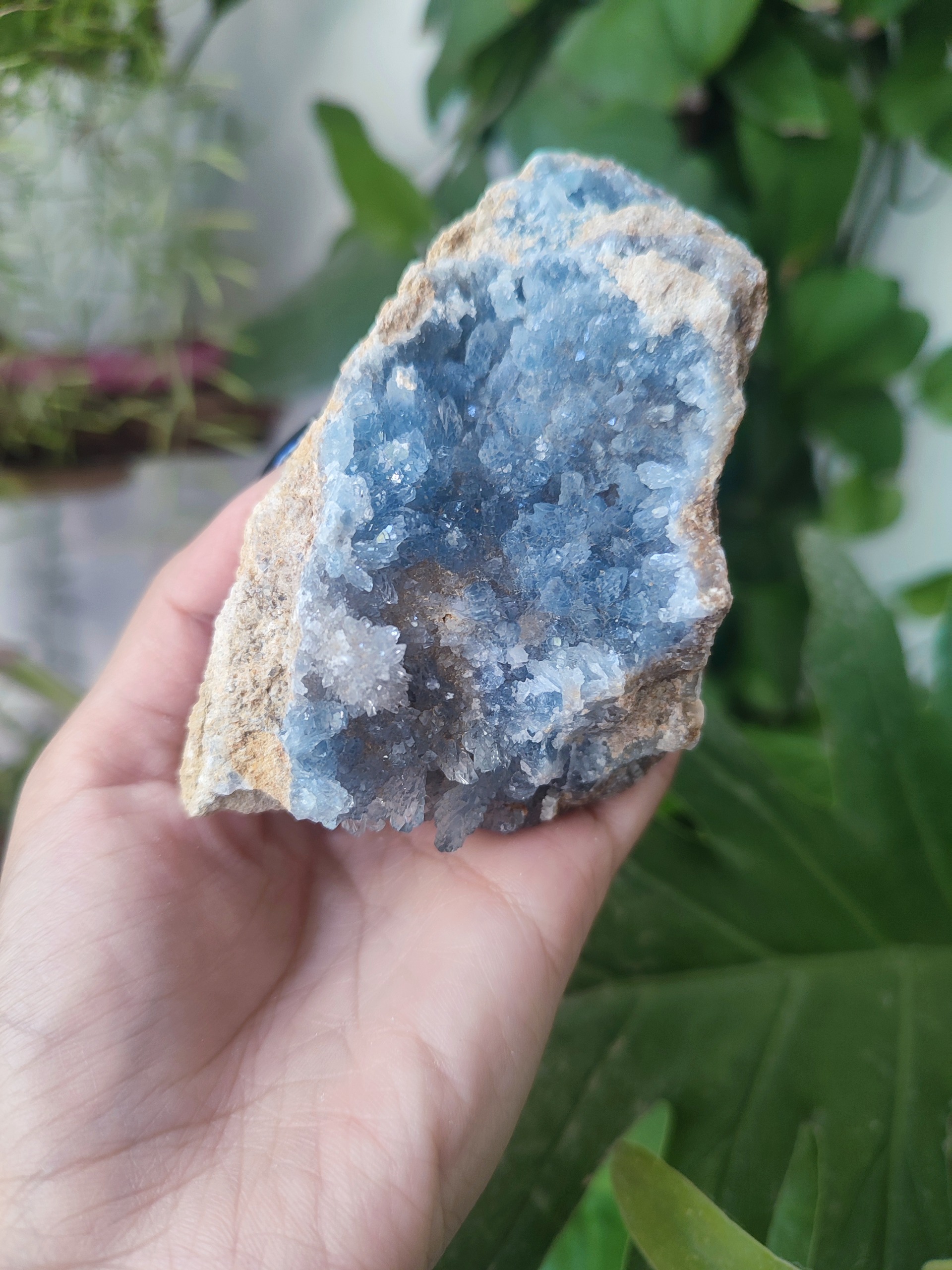 آمیتیست آبی کلکسیونی