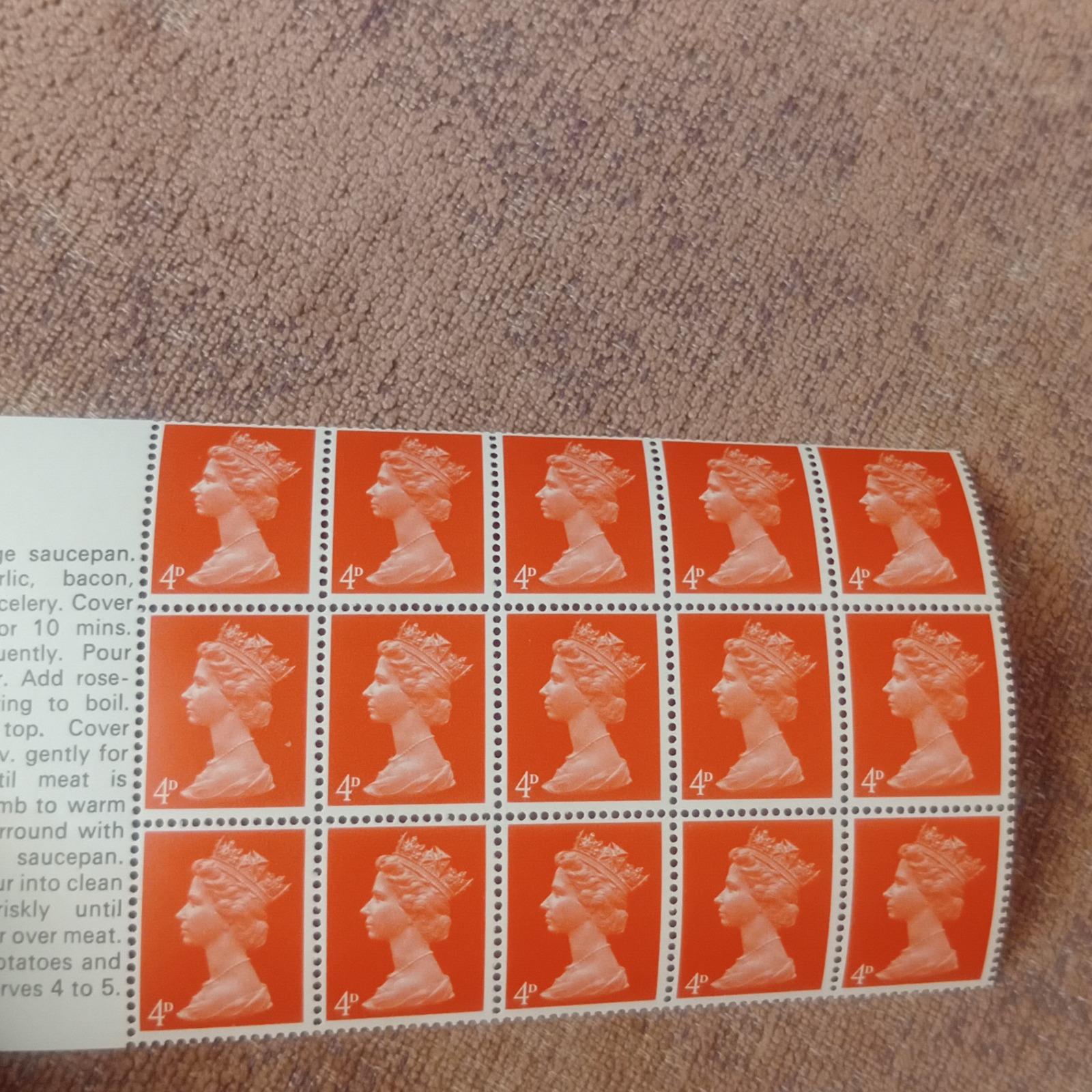 مینی شیت ملکه انگلیس 4 پنی