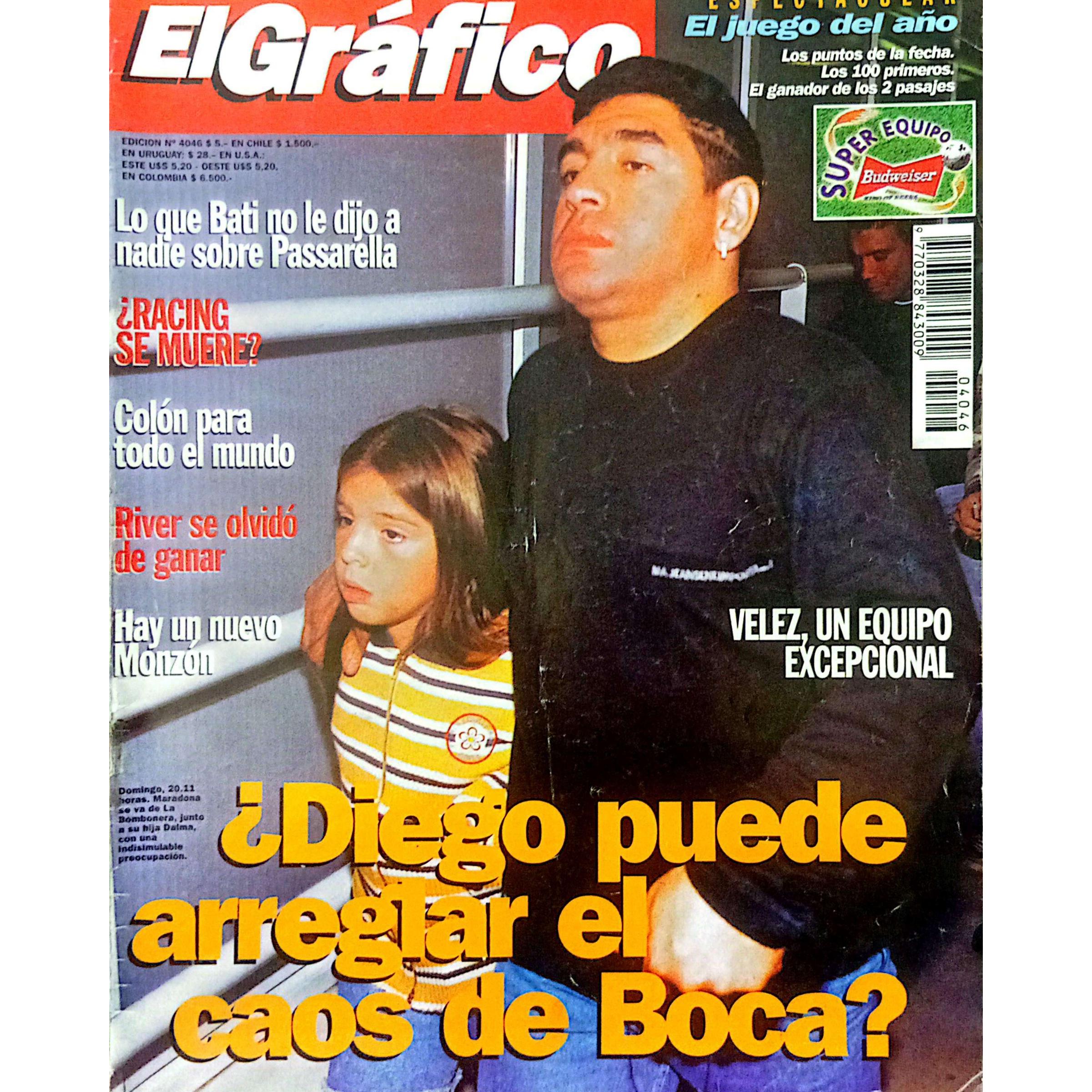 مجله مارادونا در اوایل راه اعتیاد در 106 صفحه