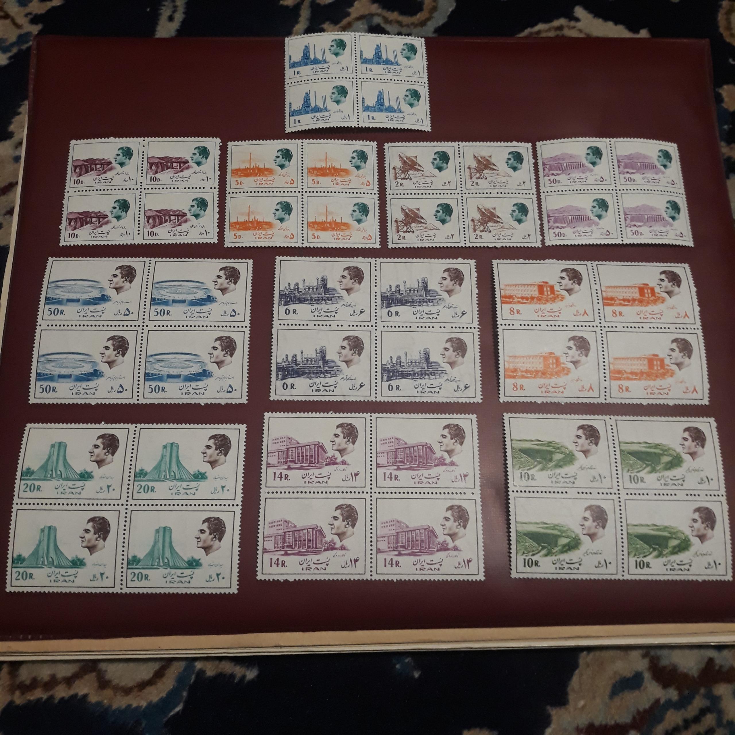 سری کامل بلوک سری 17 پستی ارزانترین در ایسام