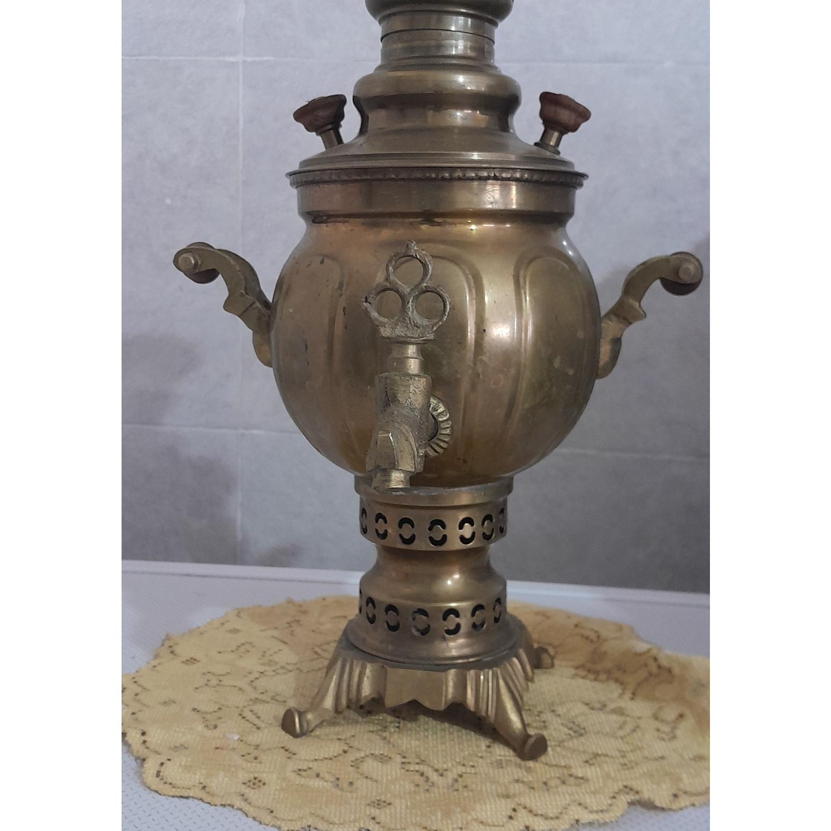 سماور نقلی برنجی