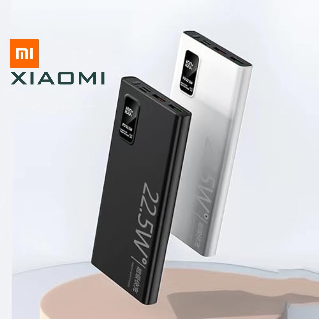 پاوربانک شیائومی قابل حمل ظرفیت 10000mAH