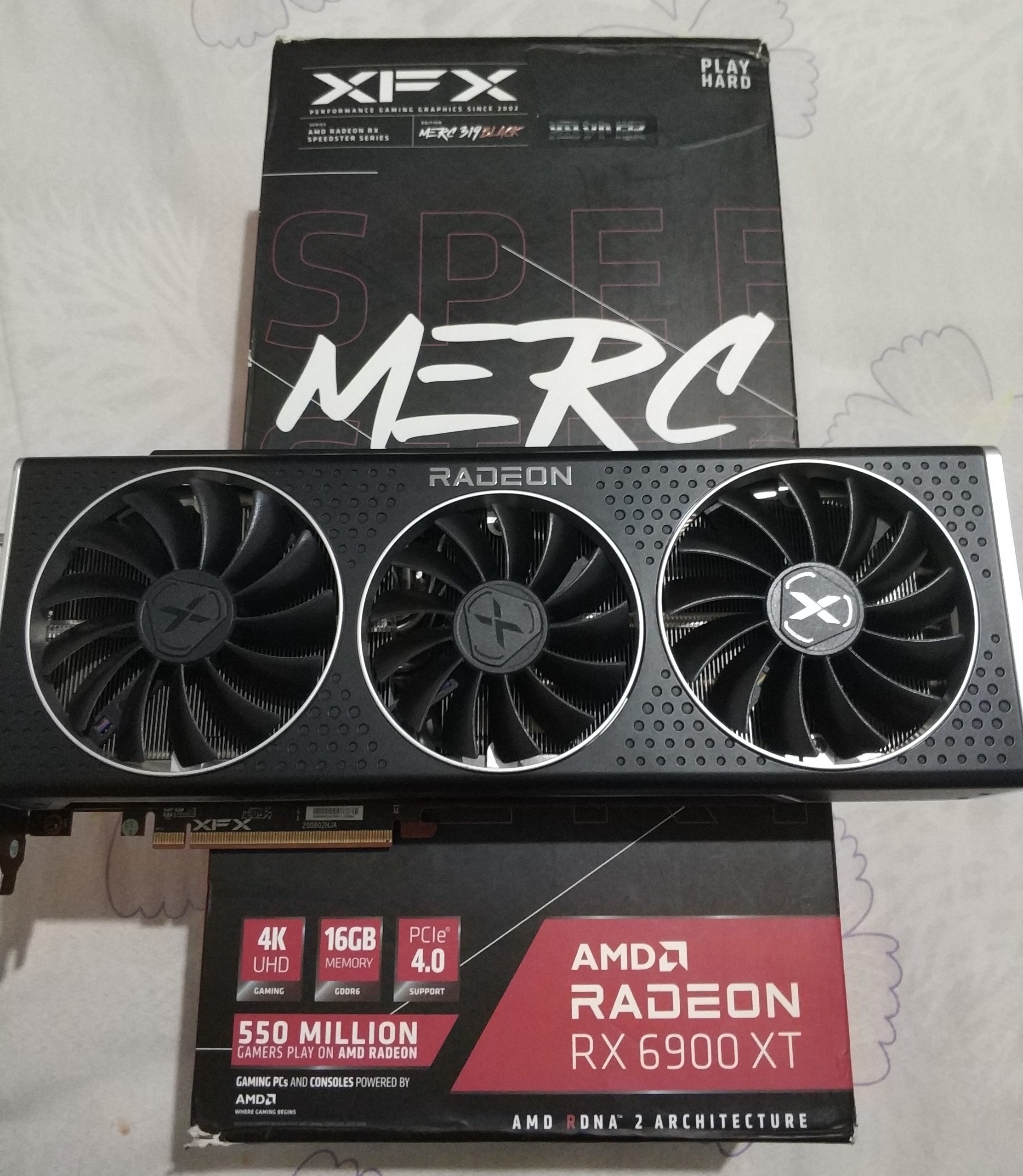 XFX MERC 319 RX 6900 XT Black