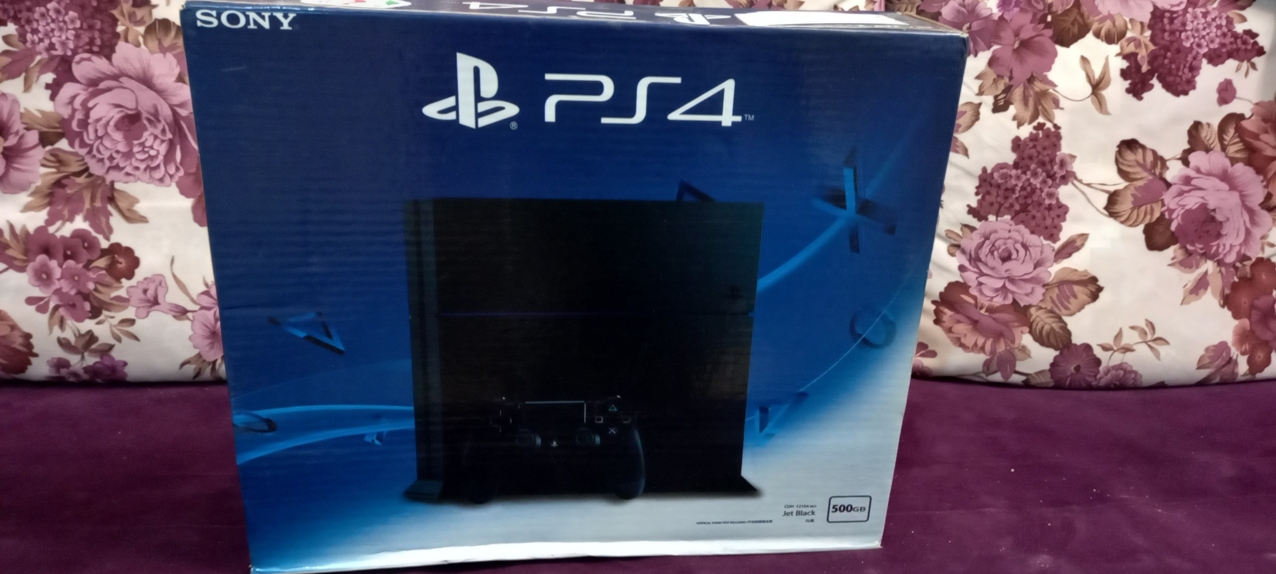 2 عدد کارتن پی اس 4 فت 500 گیگ