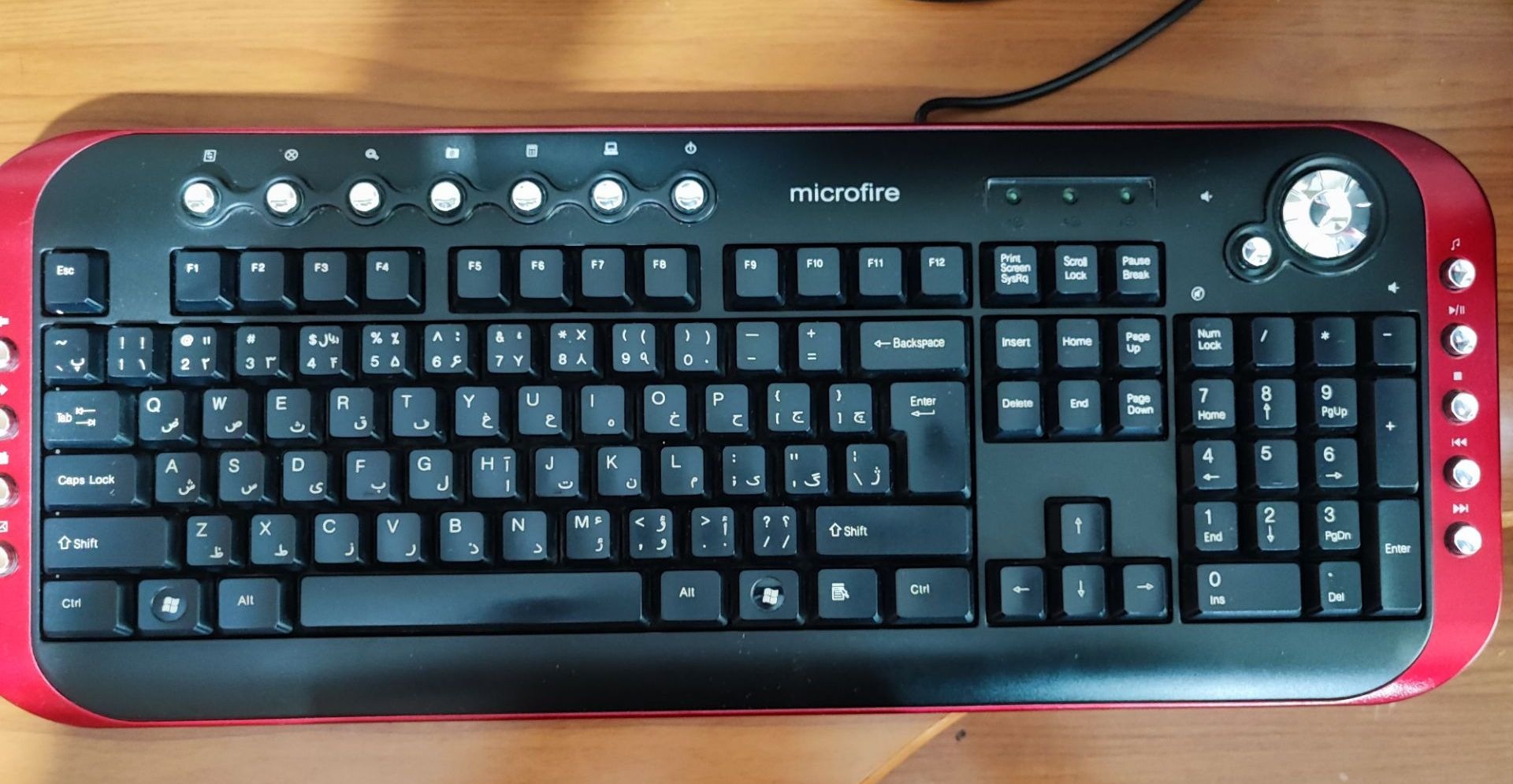 کیبورد مدل microfire درحدنو