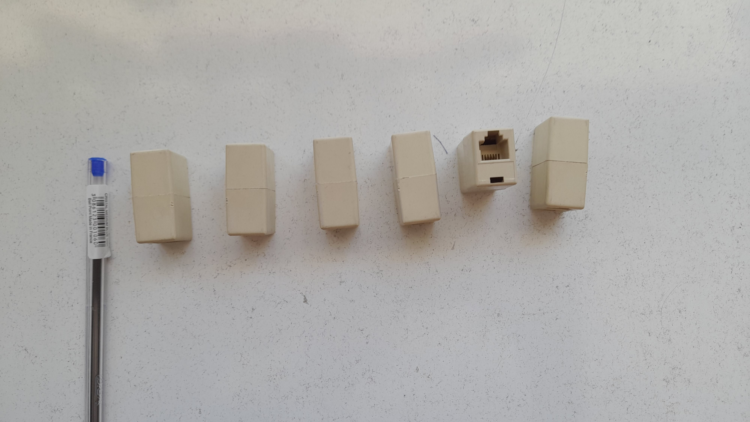 مبدل افزایش طول RJ45 مدل کوپلر بسته6 عددی