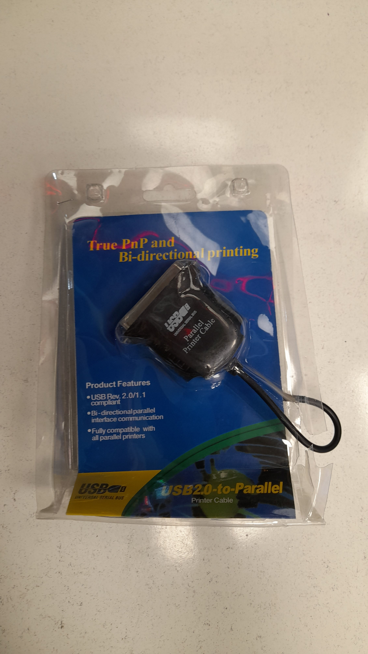 کابل تبدیل USB به Parallel