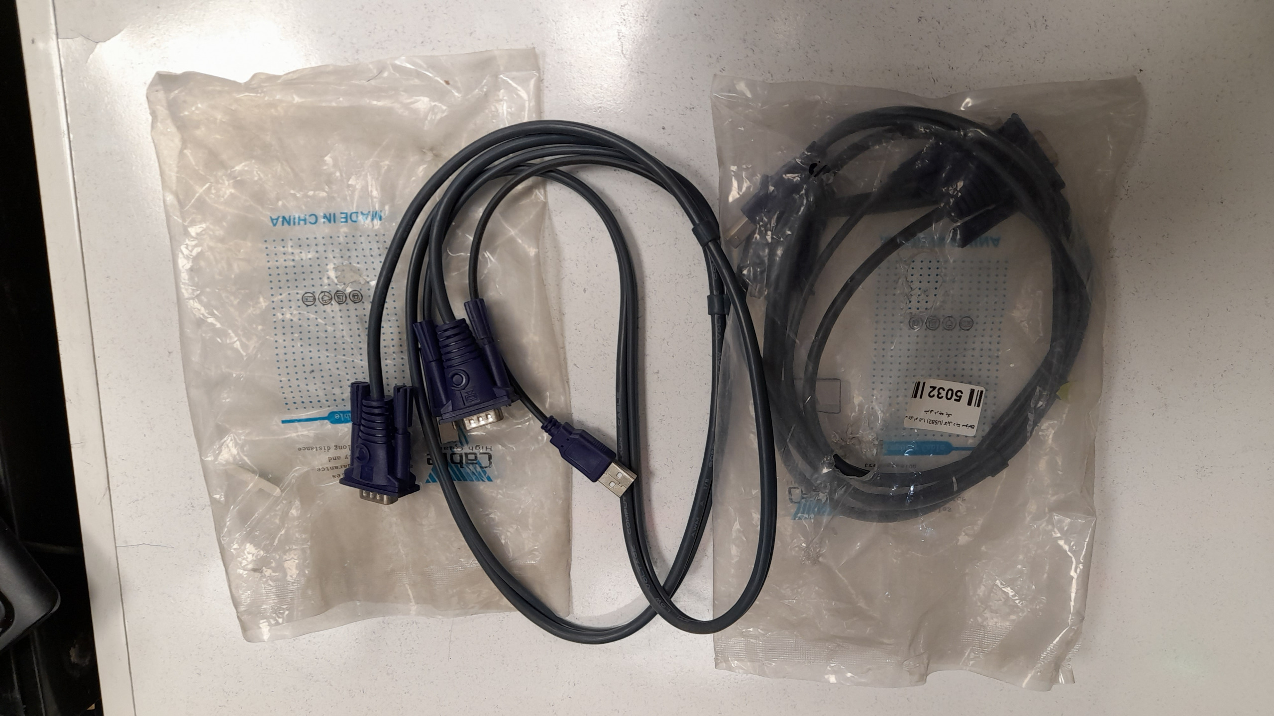 کابل kwm usb متری  1.5 بسته2 عددی