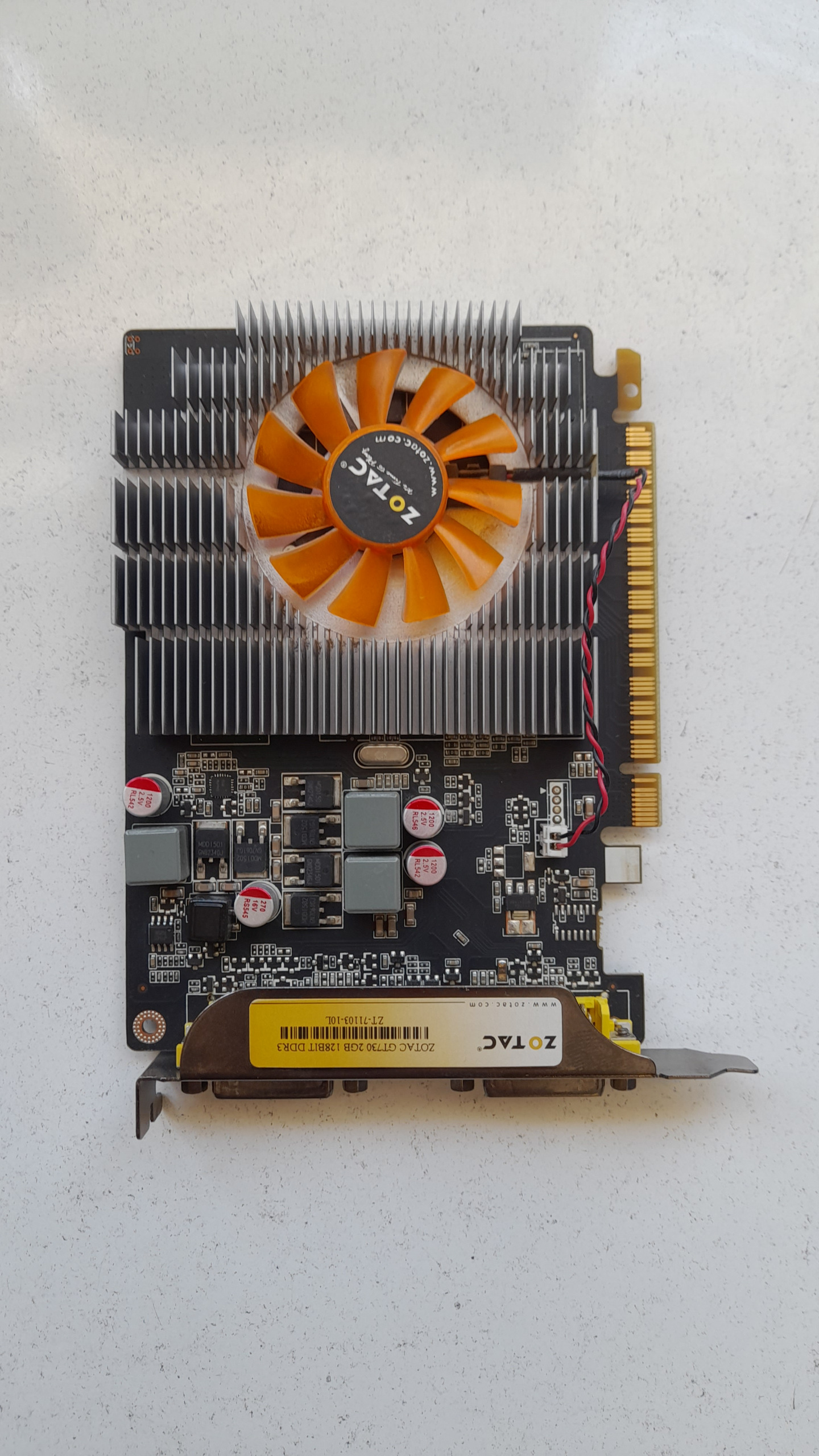 کارت گرافیک ZOTAC GT 730 2GB 128 BIT DDR3