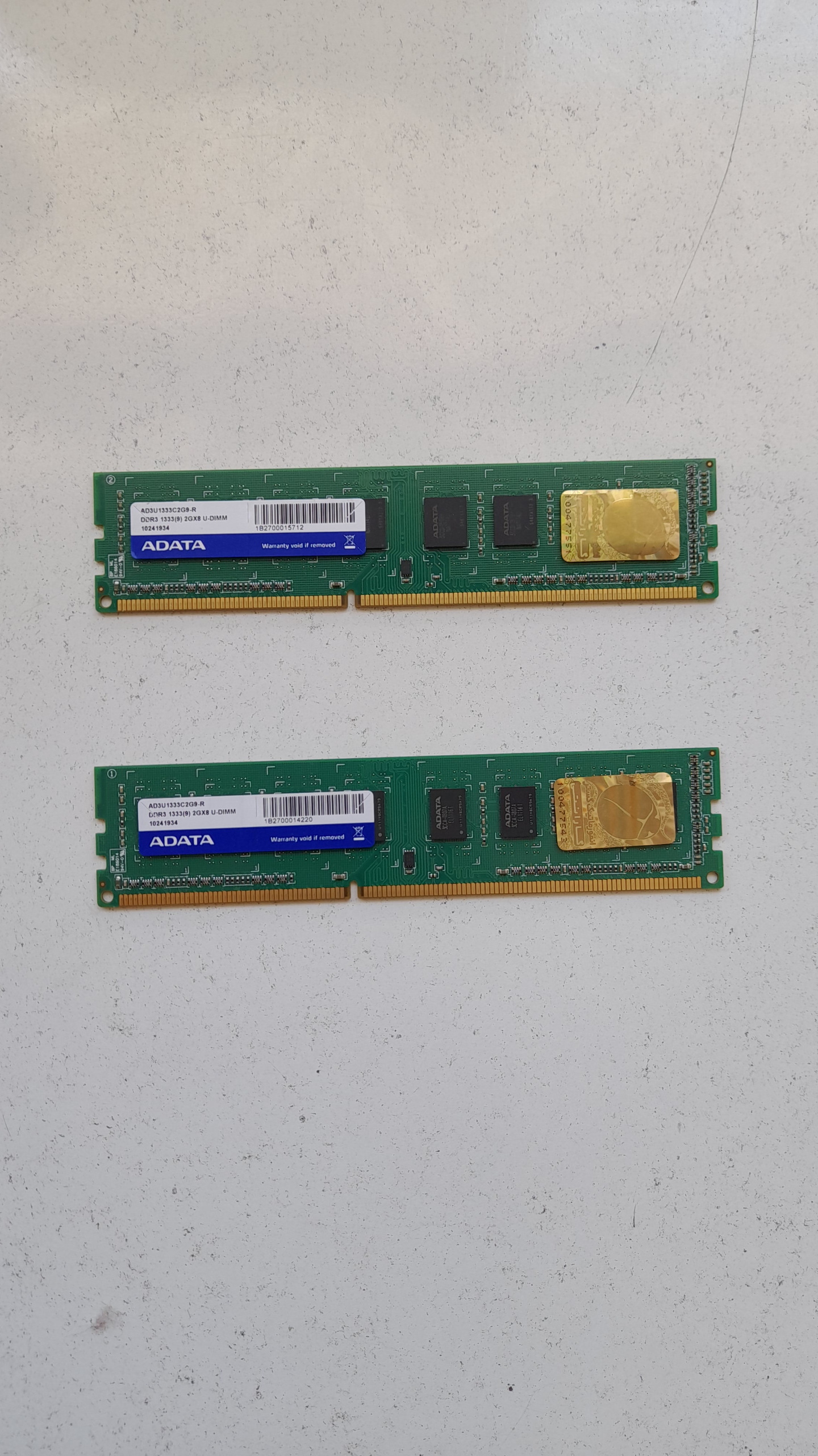 پک 2 عددی رم ddr3 1333 adata