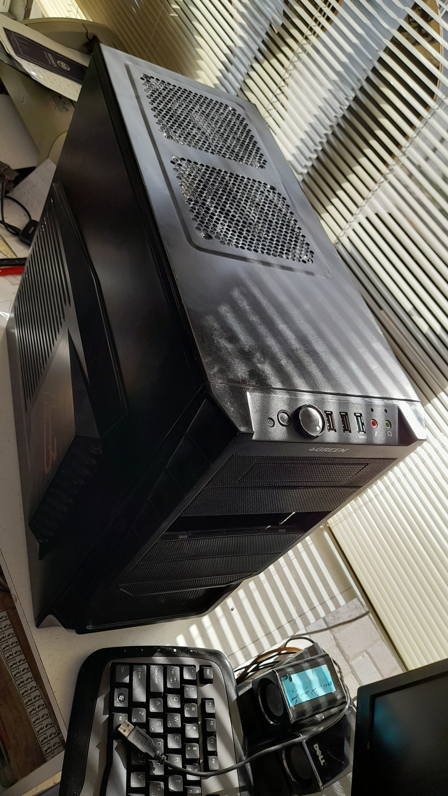 کیس کامپیوتر مخصوص بازی گرین مدل X3