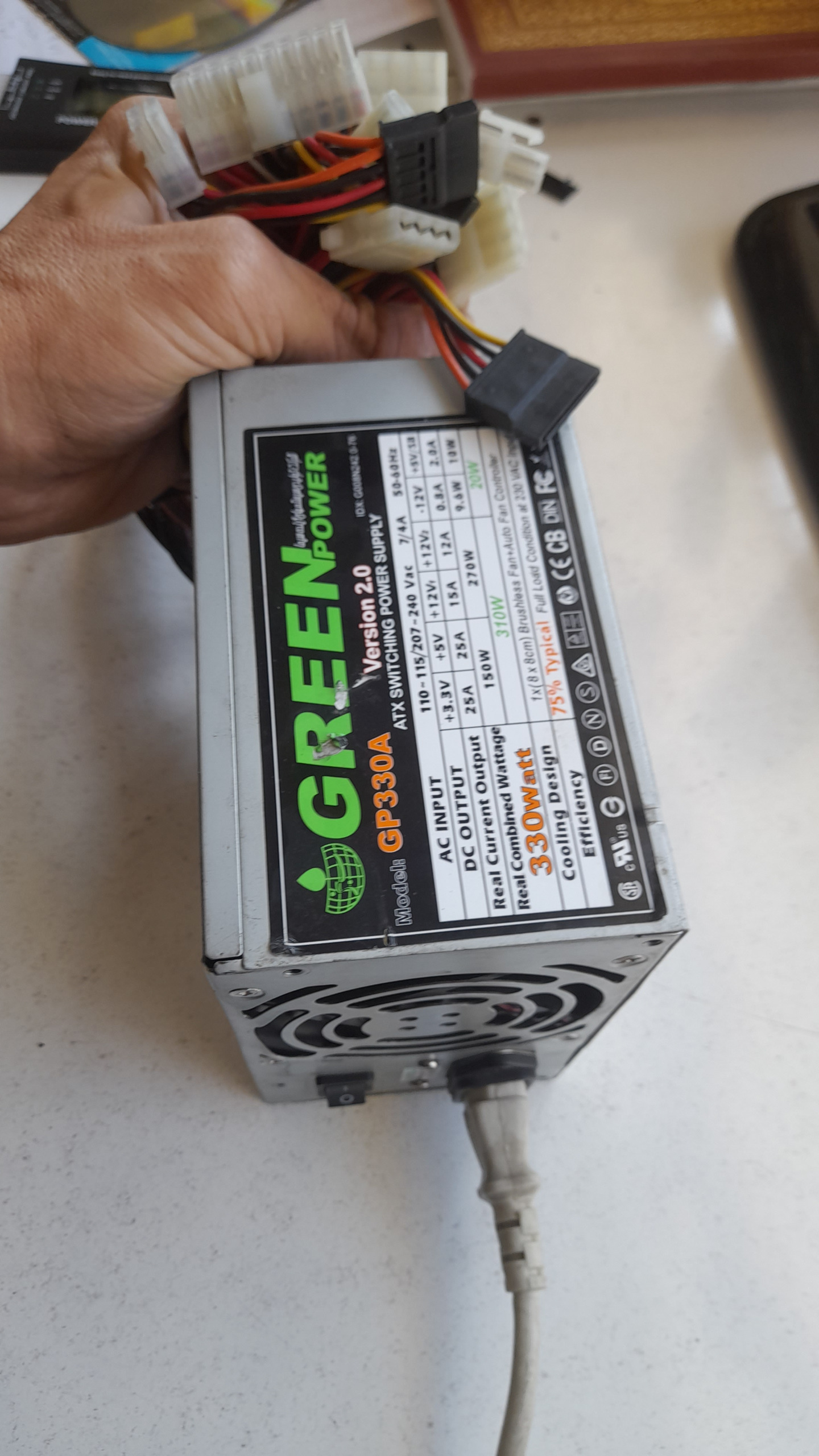 پاور گرین 330 وات مدل Green GP330A-SP