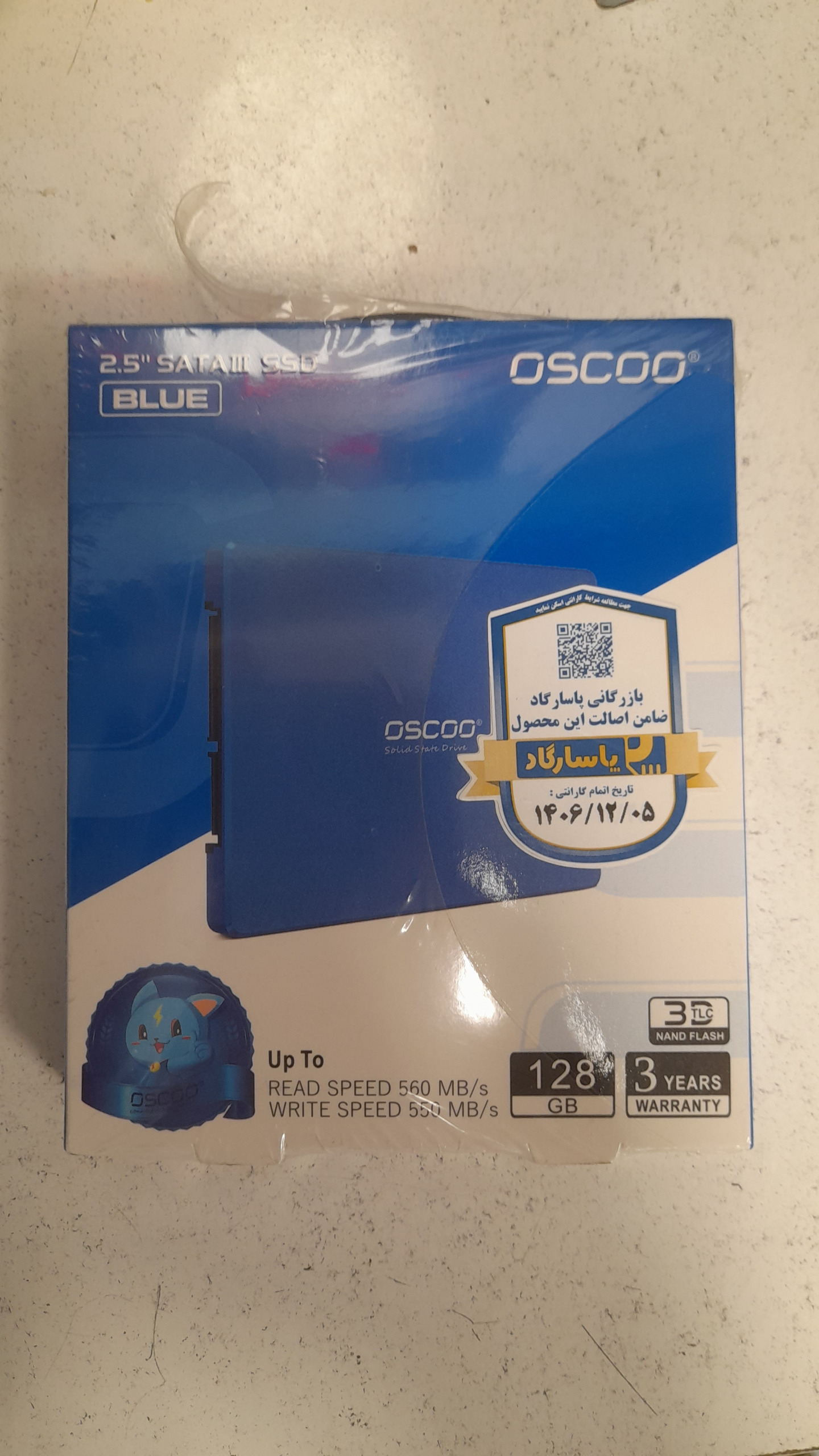 هارد 128 SSD برند OSCOO
