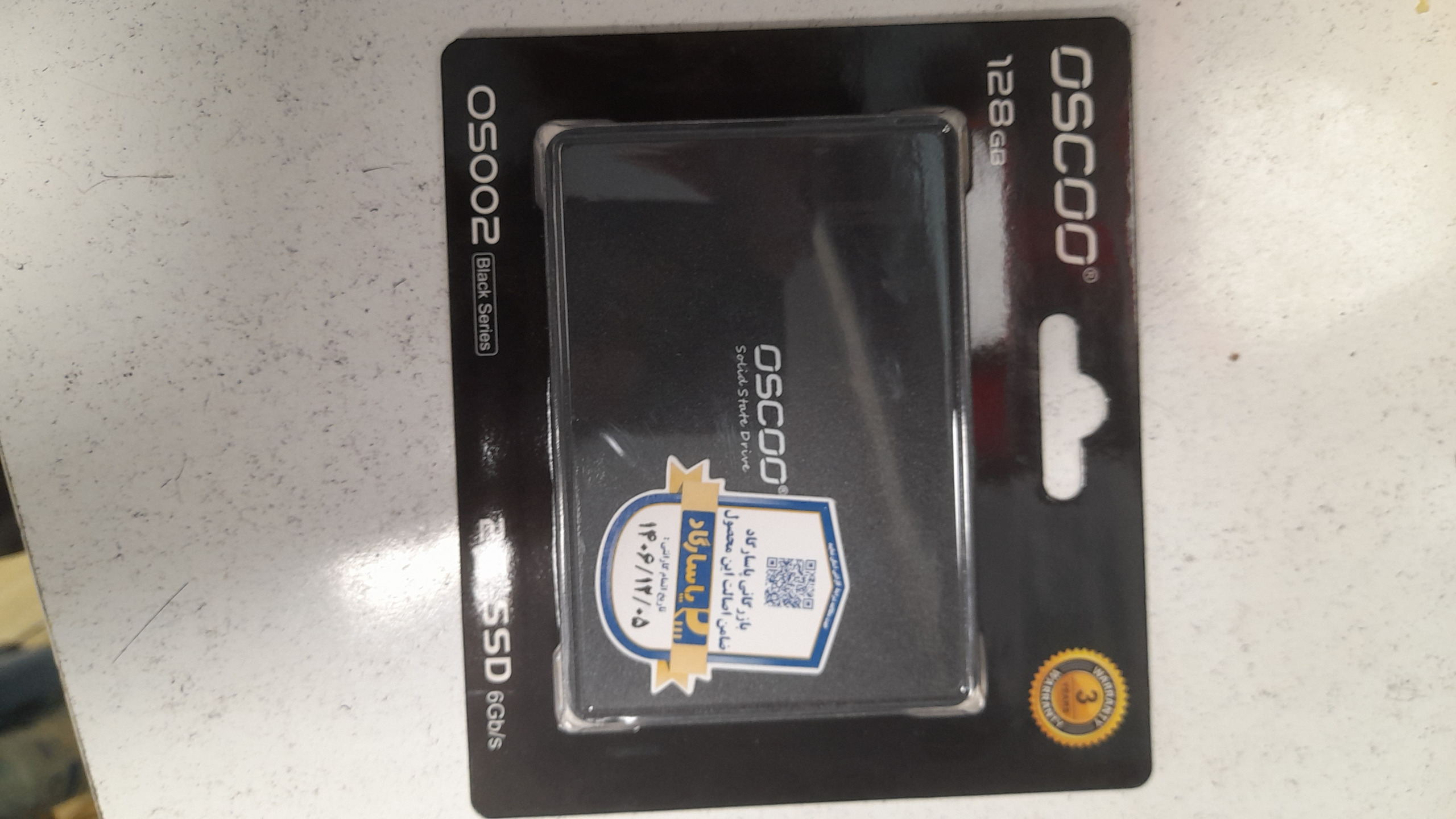 هارد 128 SSD مشکی برند OSCOO