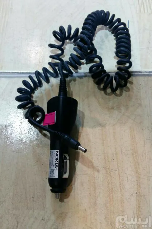 شارژر اورجینال فندکی نوکیا سوزنی درشت