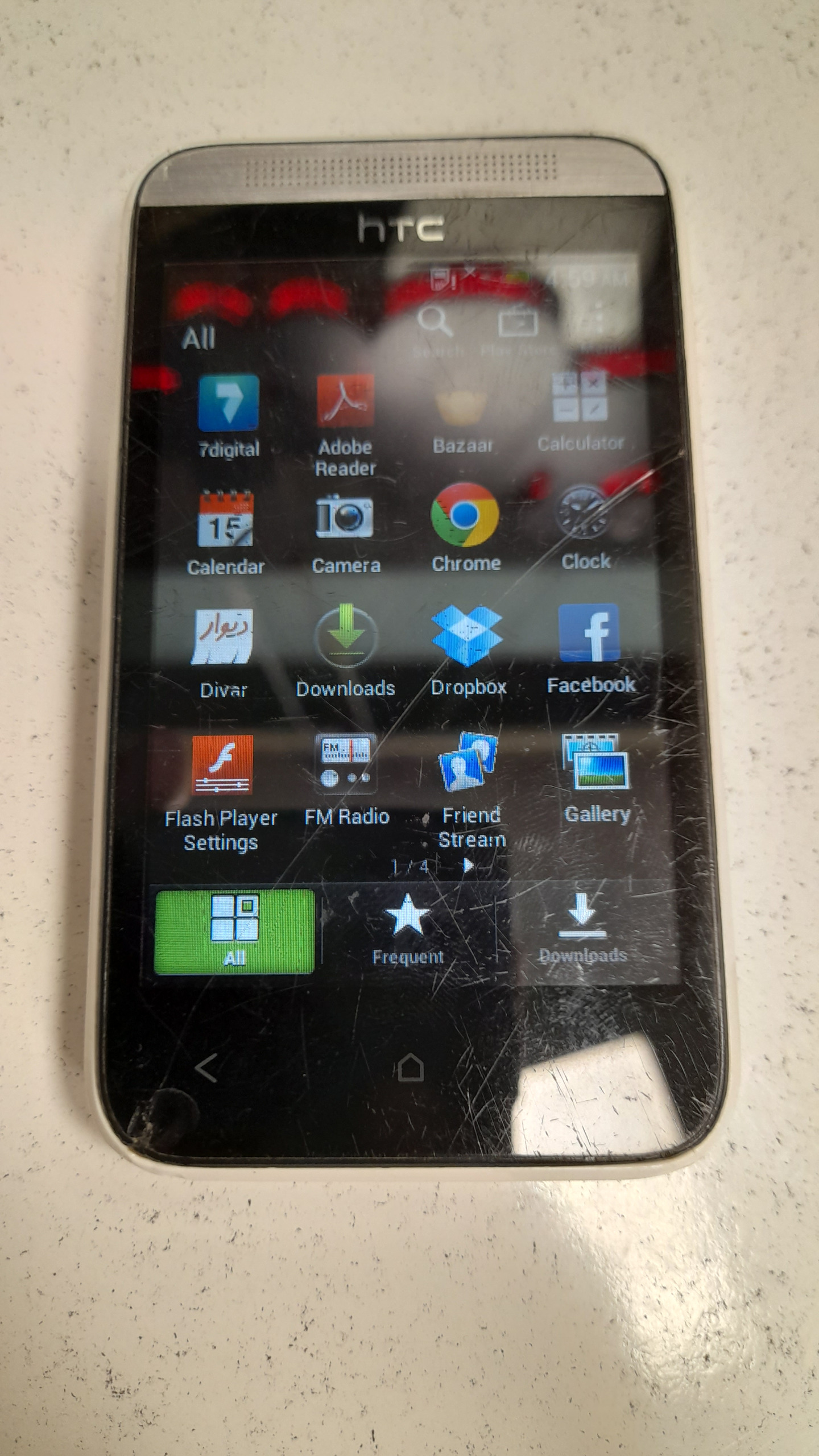 گوشی موبایل اچ تی سی دیزایر 200