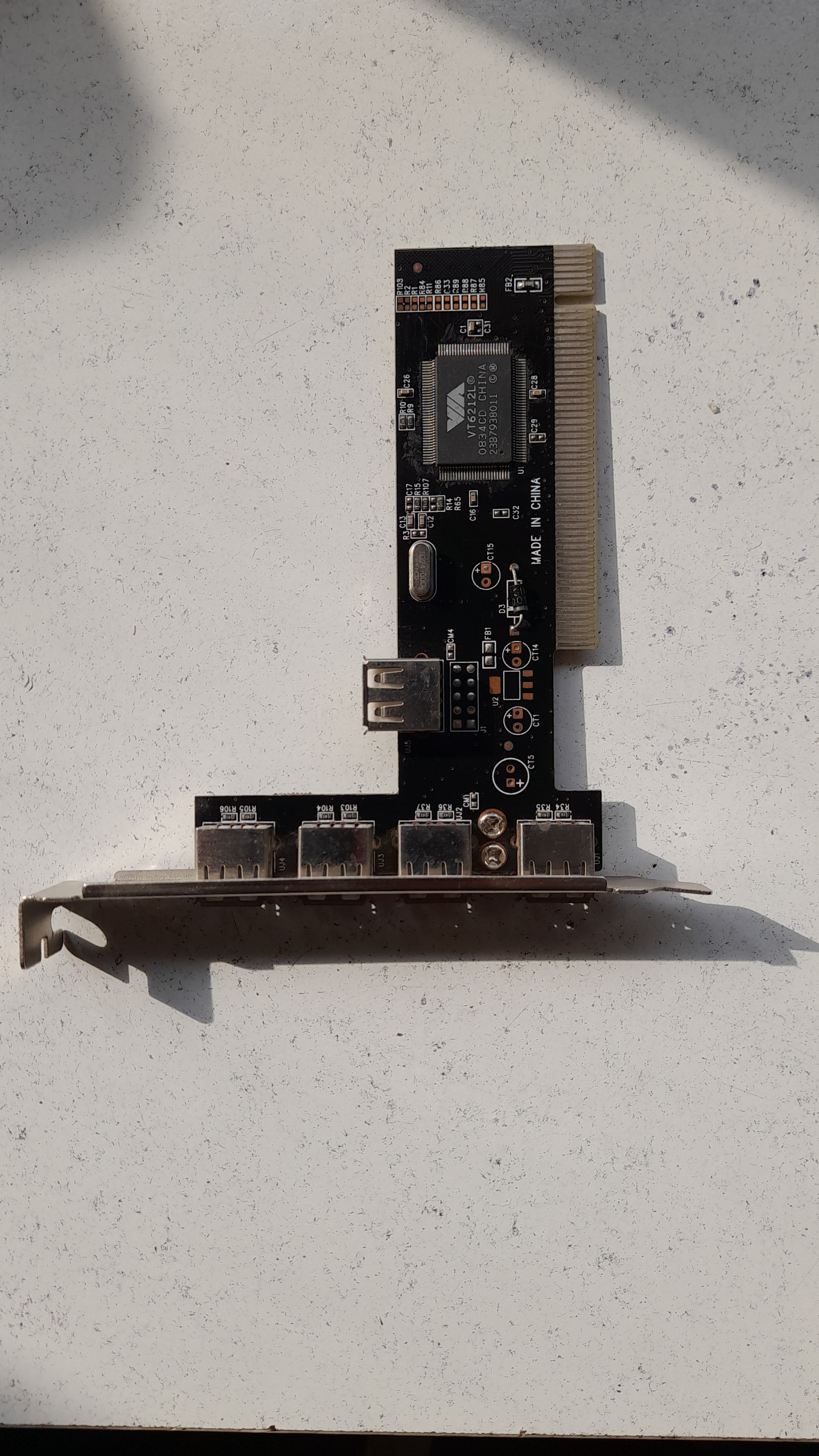 کارت تبدیل pci به usb2 مدل enet