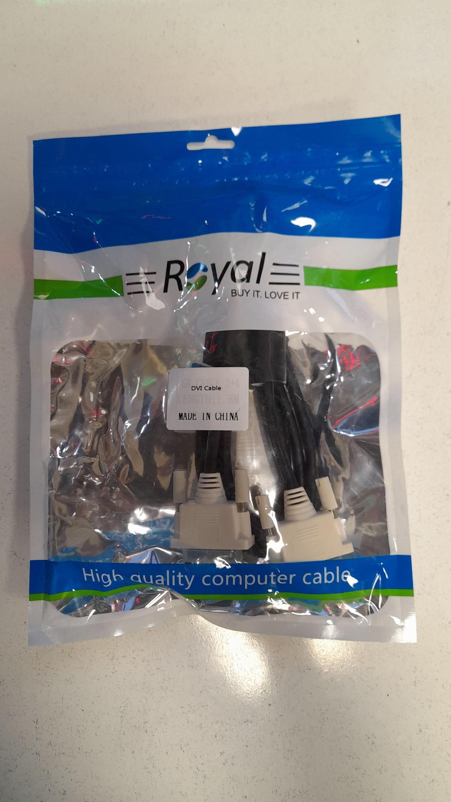 کابل ROYAL 1.5M DVI