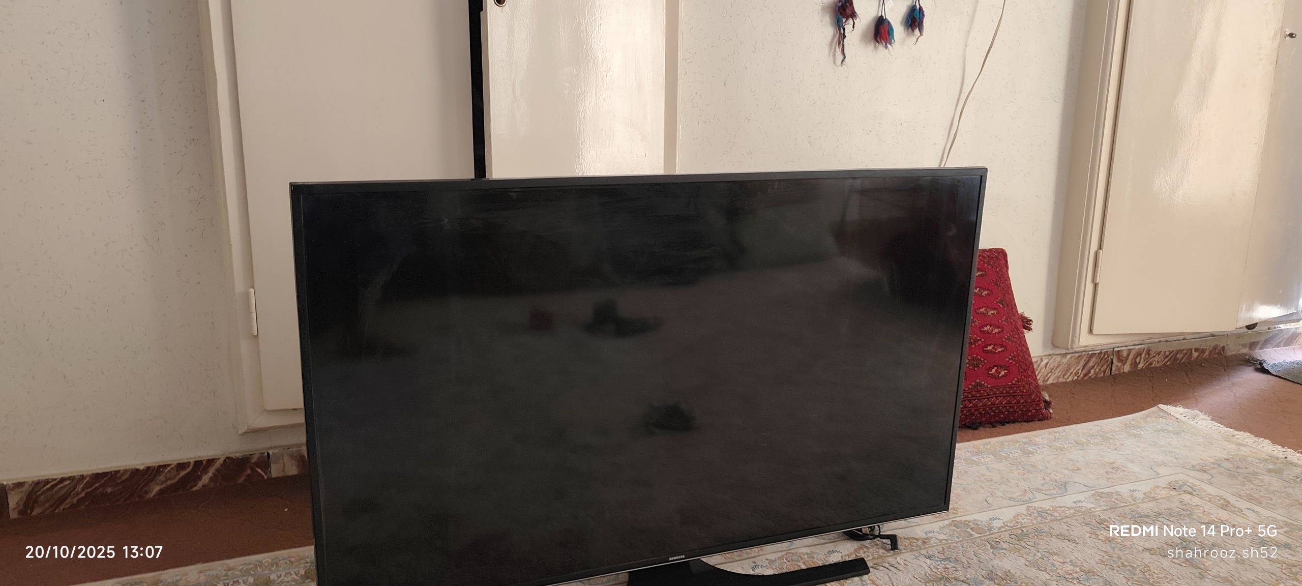 تلویزیون سامسونگ 55 اینچ ال سی دی شکسته