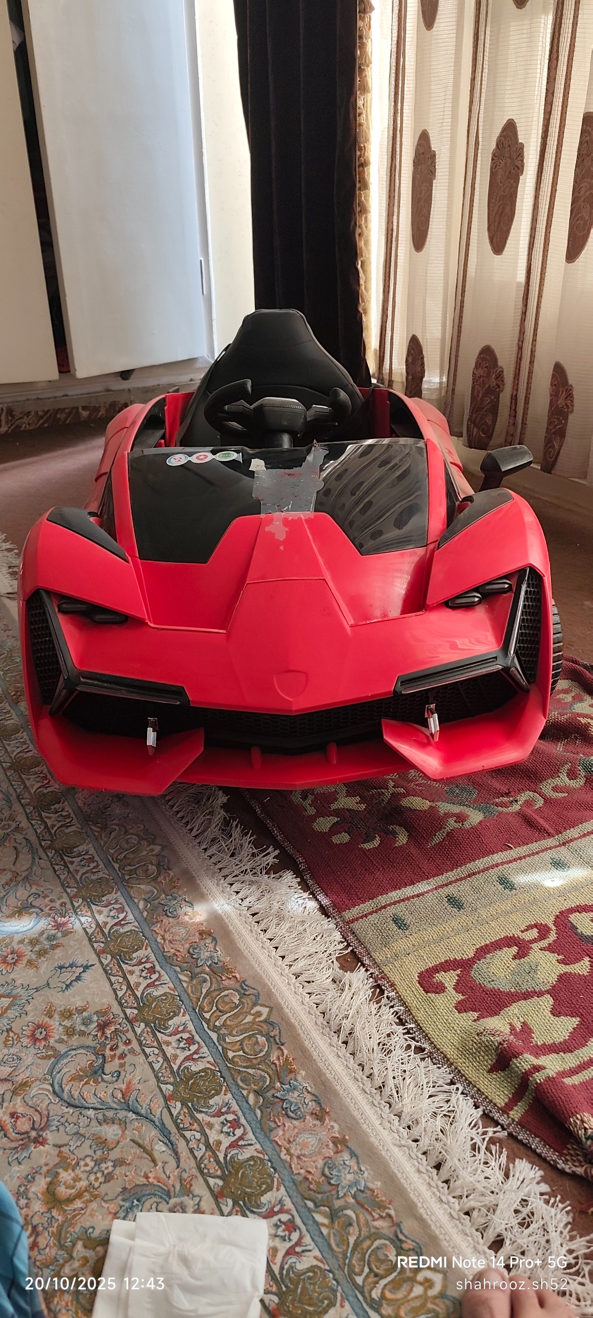 ماشین شارژی سالم