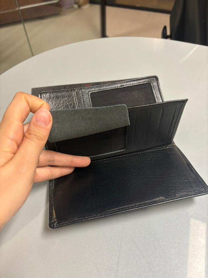 کیف پول پالتویی چرم طبیعی