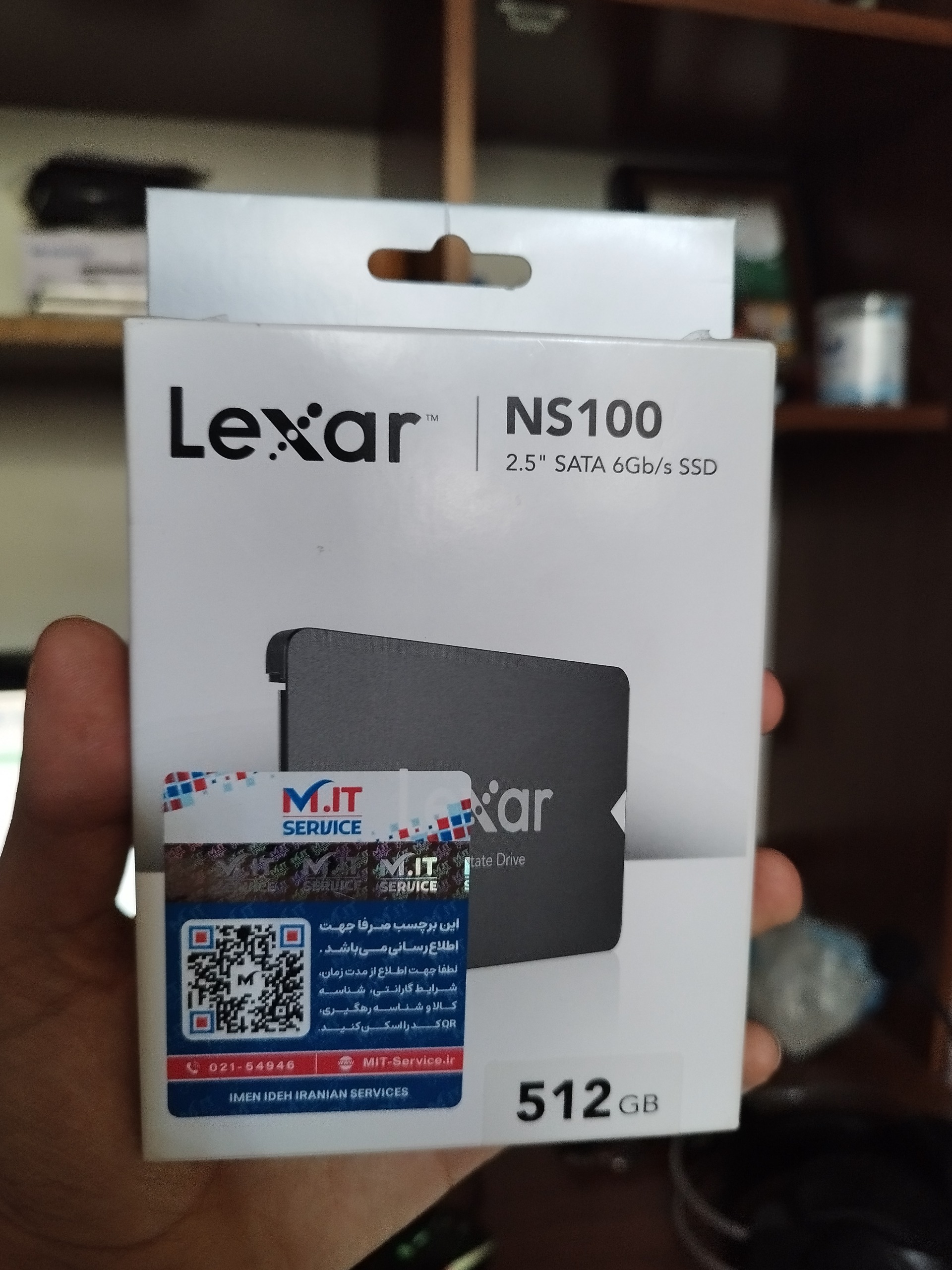 هارد SSD Lexar 512gb sata
