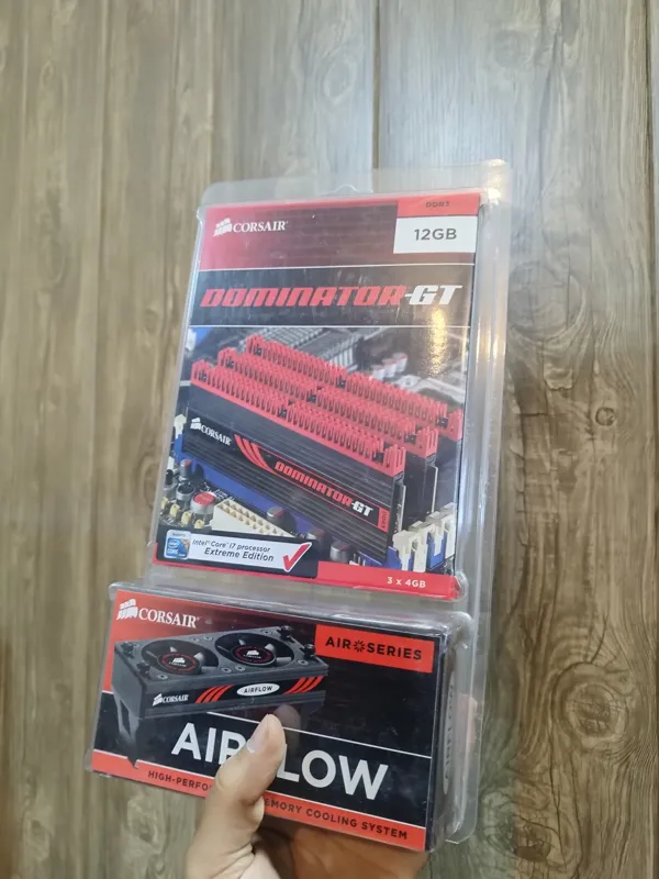 پک رم 4 گیگ ddr3 همراه با فن