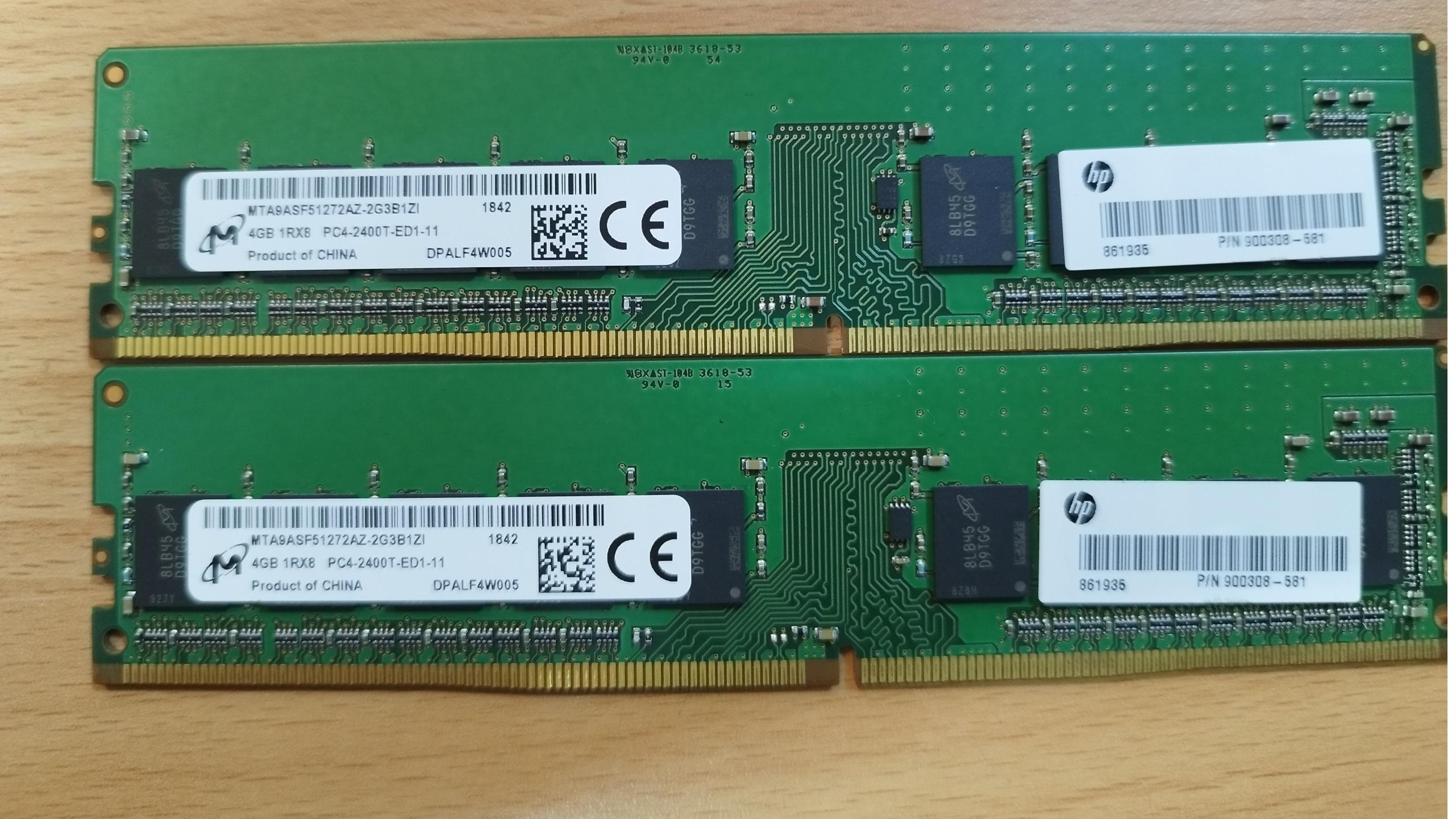 رم کامپیوتر 4gb ddr4 2400 micron